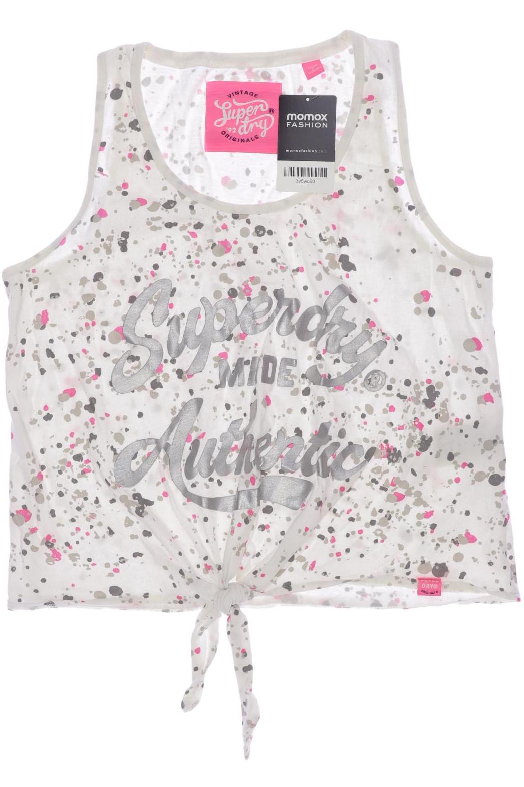 

Superdry Damen Top, weiß, Gr. 34