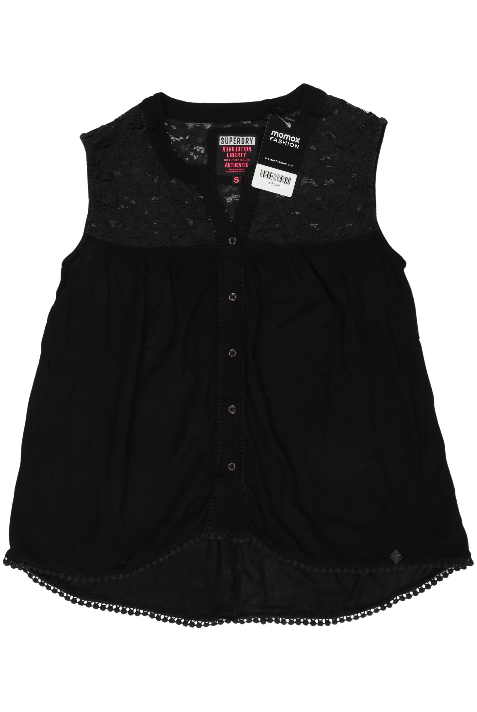 

Superdry Damen Top, schwarz, Gr. 36