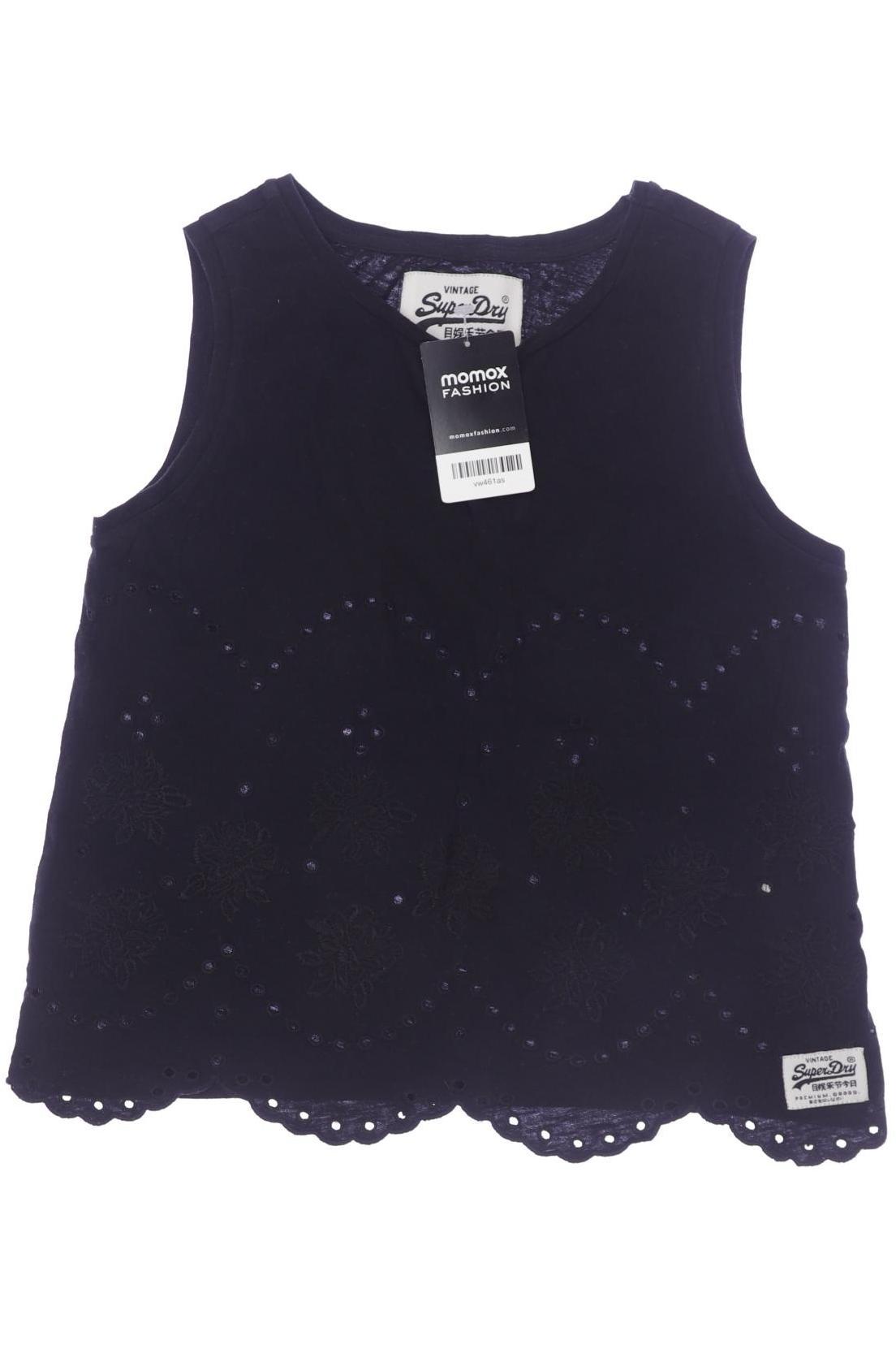 

Superdry Damen Top, schwarz, Gr. 34