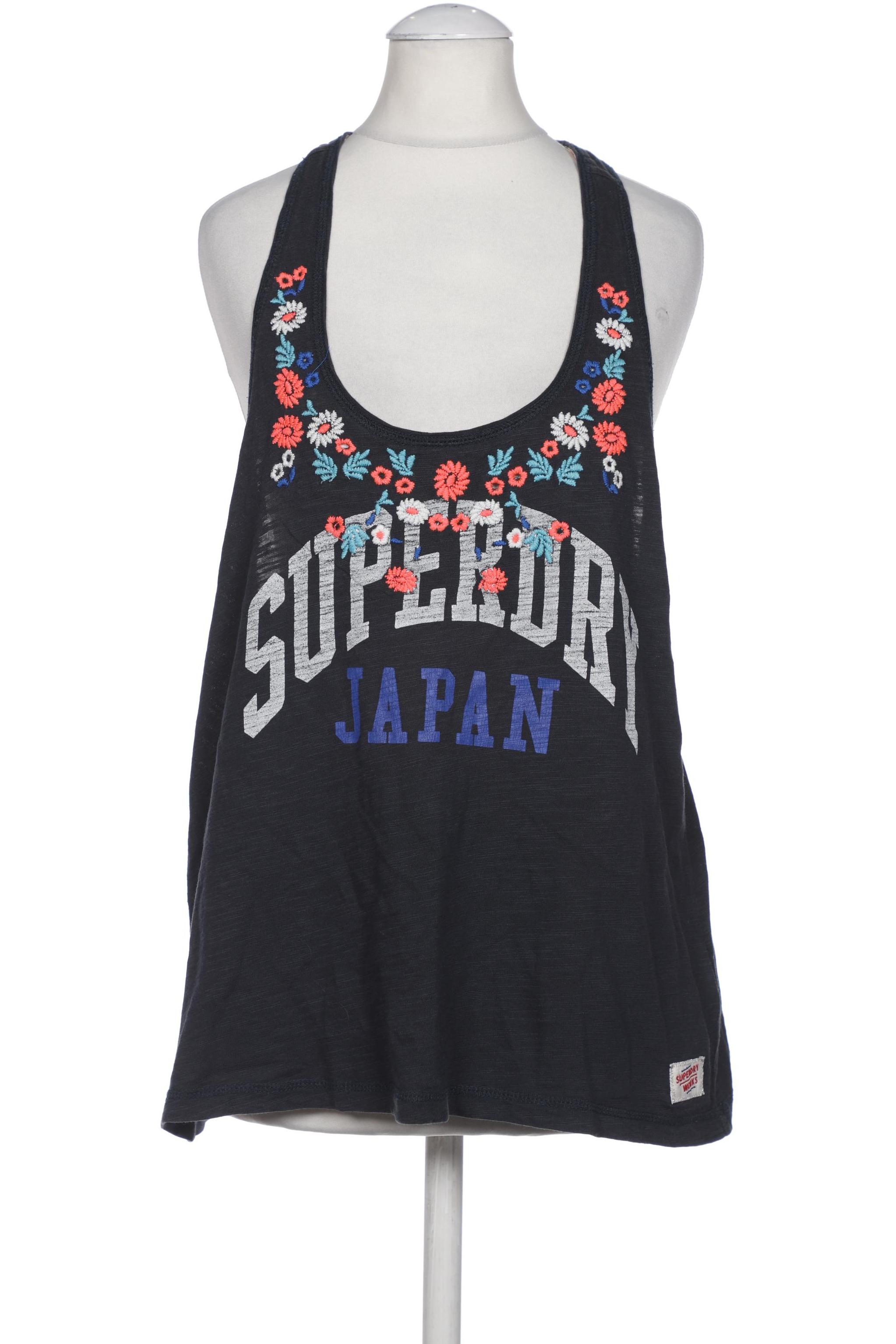 

Superdry Damen Top, marineblau, Gr. 34