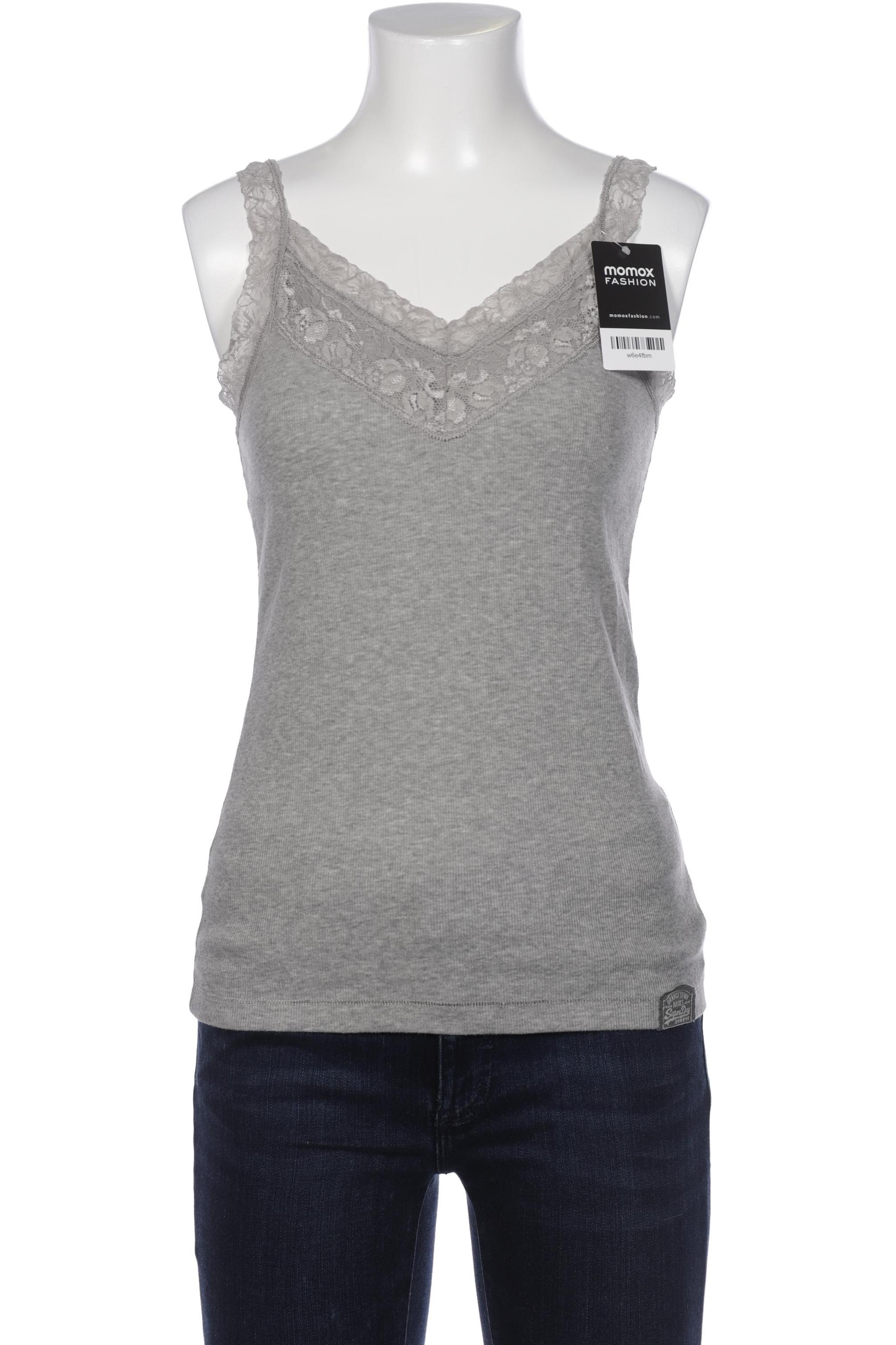 

Superdry Damen Top, grau, Gr. 38