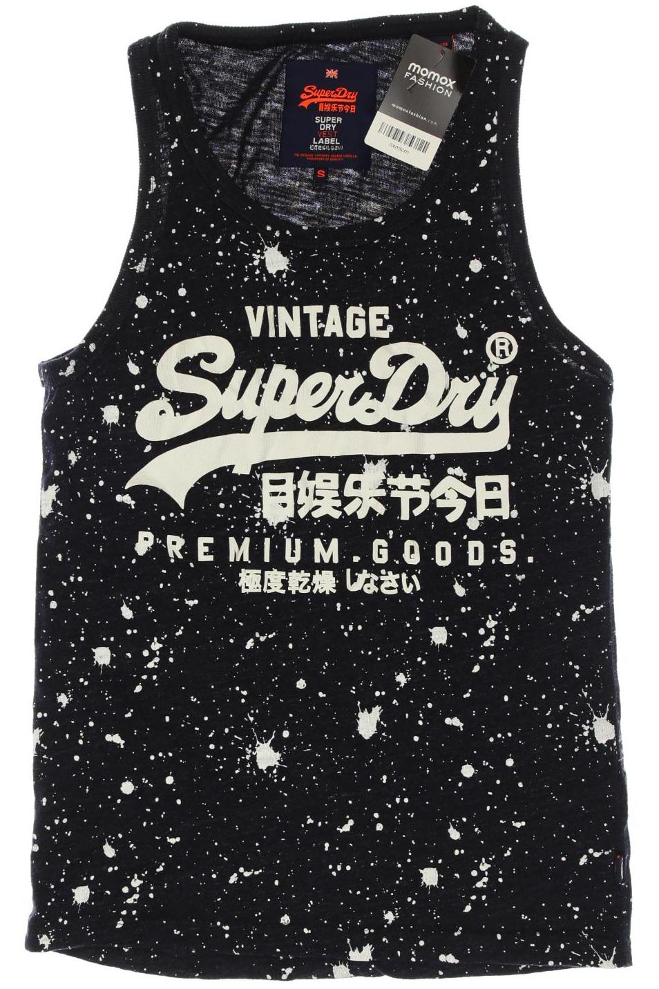 

Superdry Damen Top, marineblau, Gr. 36