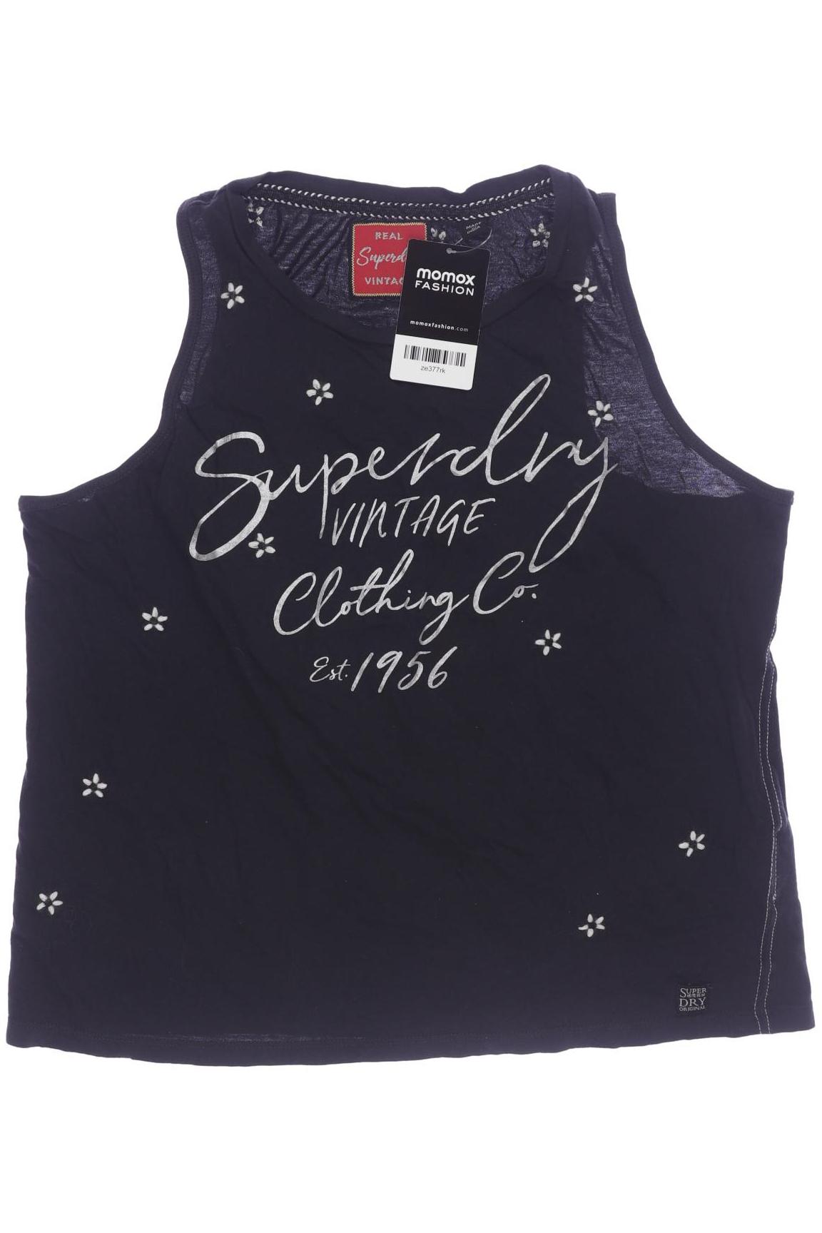 

Superdry Damen Top, schwarz, Gr. 40