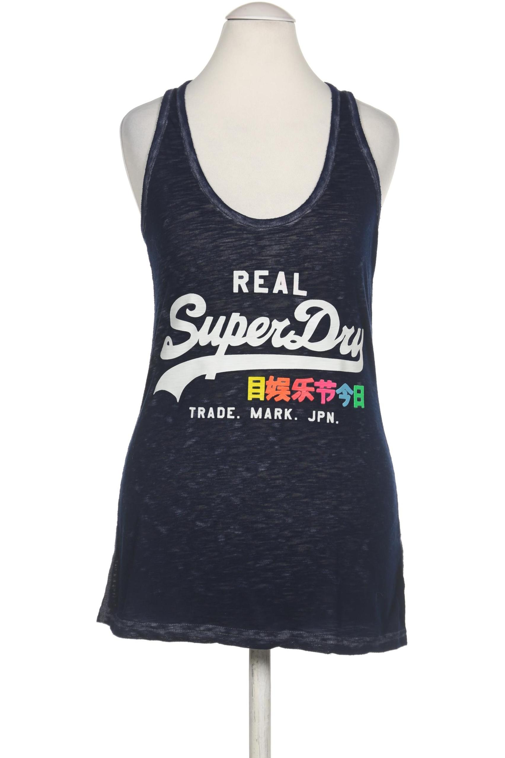 

Superdry Damen Top, marineblau, Gr. 34