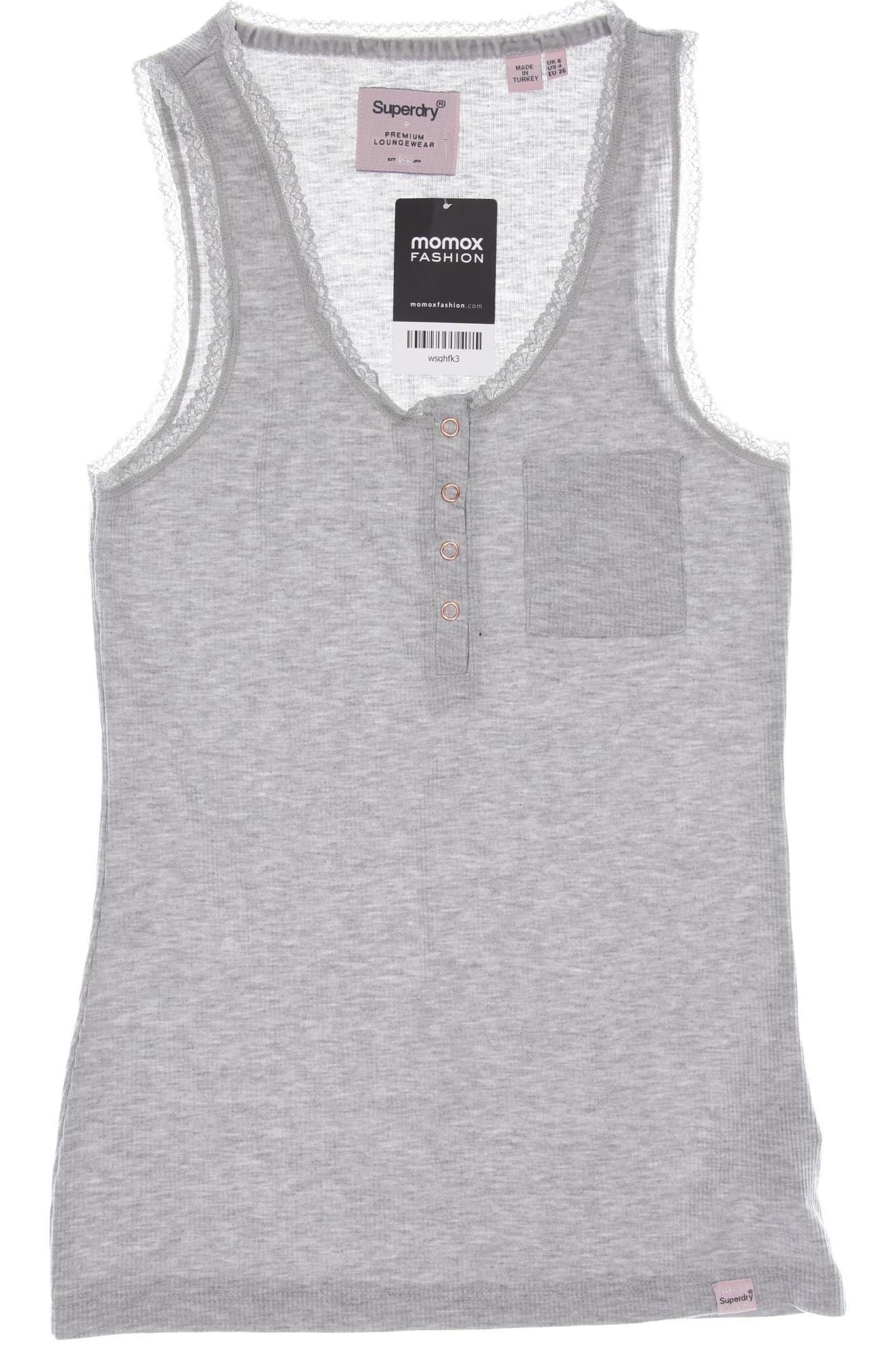 

Superdry Damen Top, grau, Gr. 36