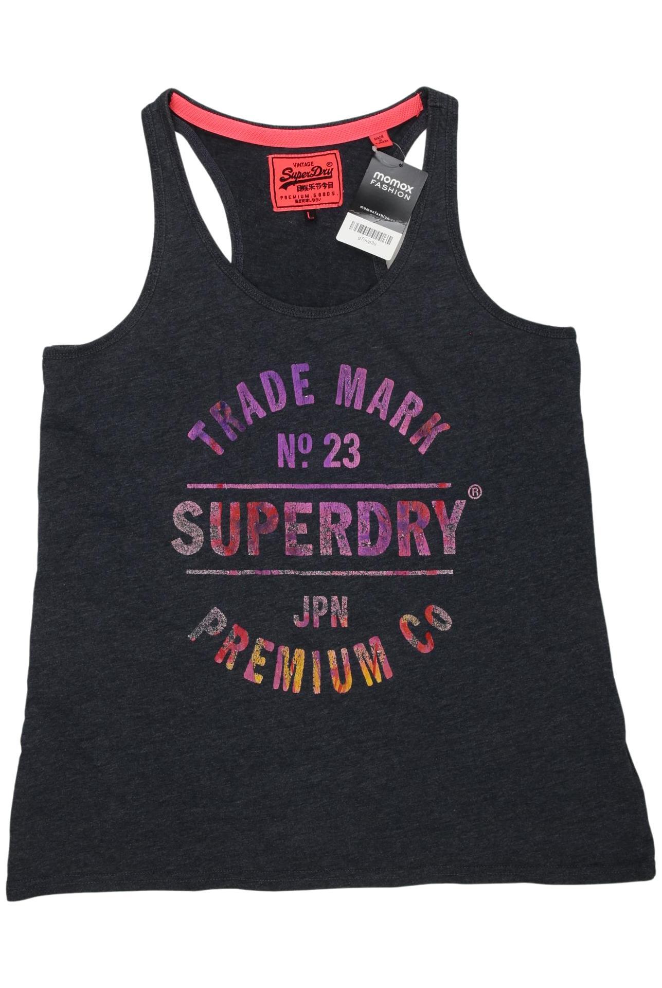 

Superdry Damen Top, grau, Gr. 42