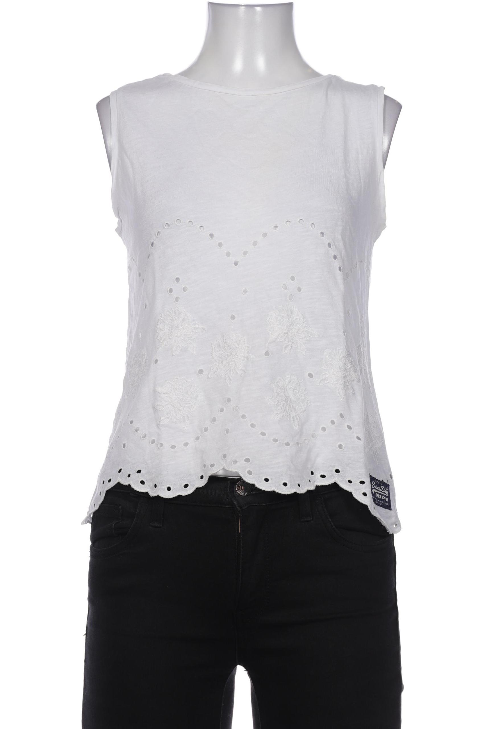 

Superdry Damen Top, weiß, Gr. 34