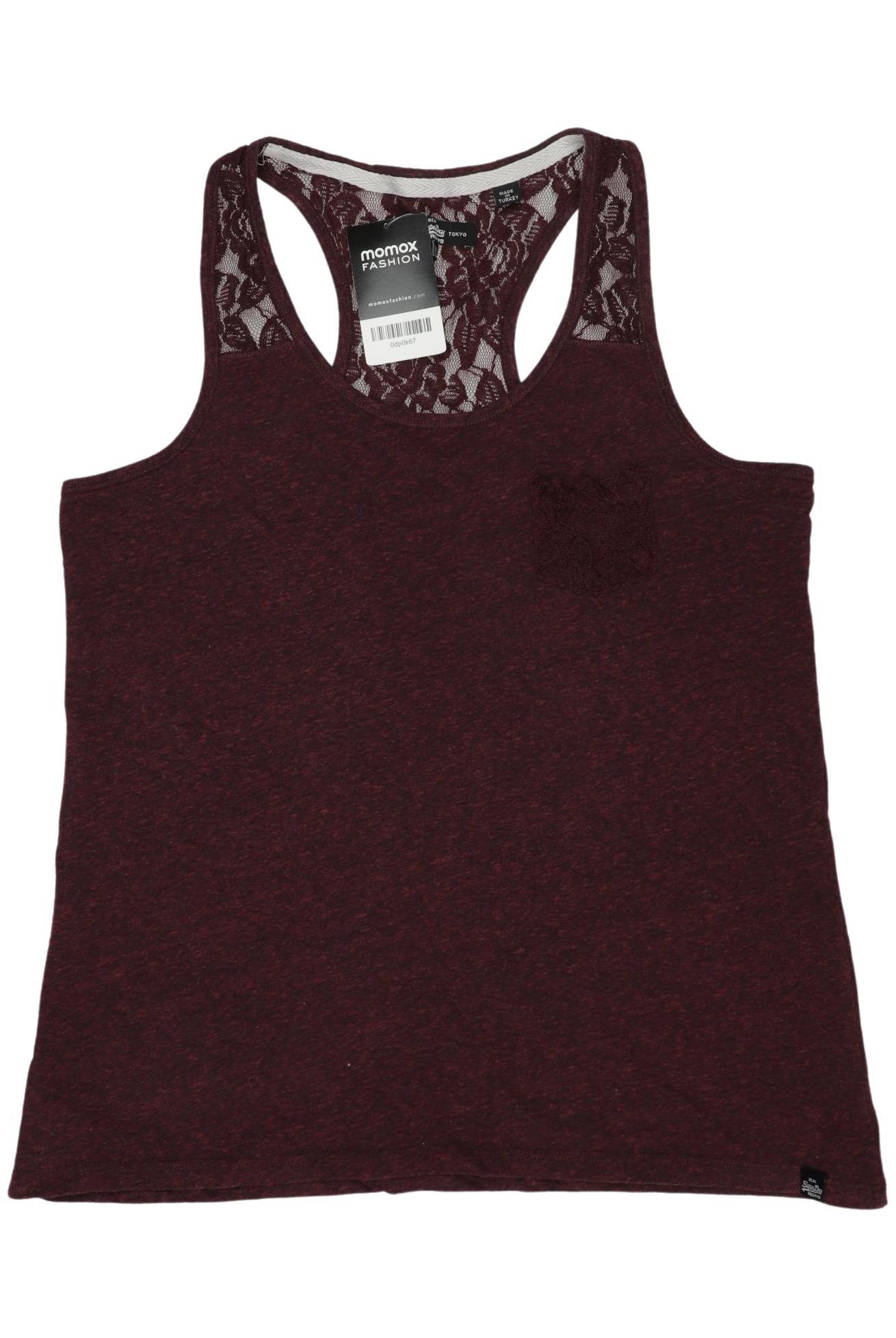 

Superdry Damen Top, bordeaux, Gr. 38