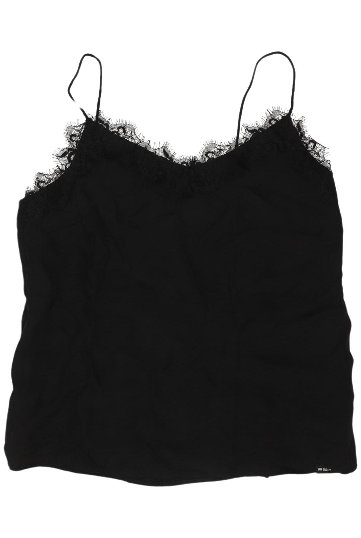 

Superdry Damen Top, schwarz, Gr. 38