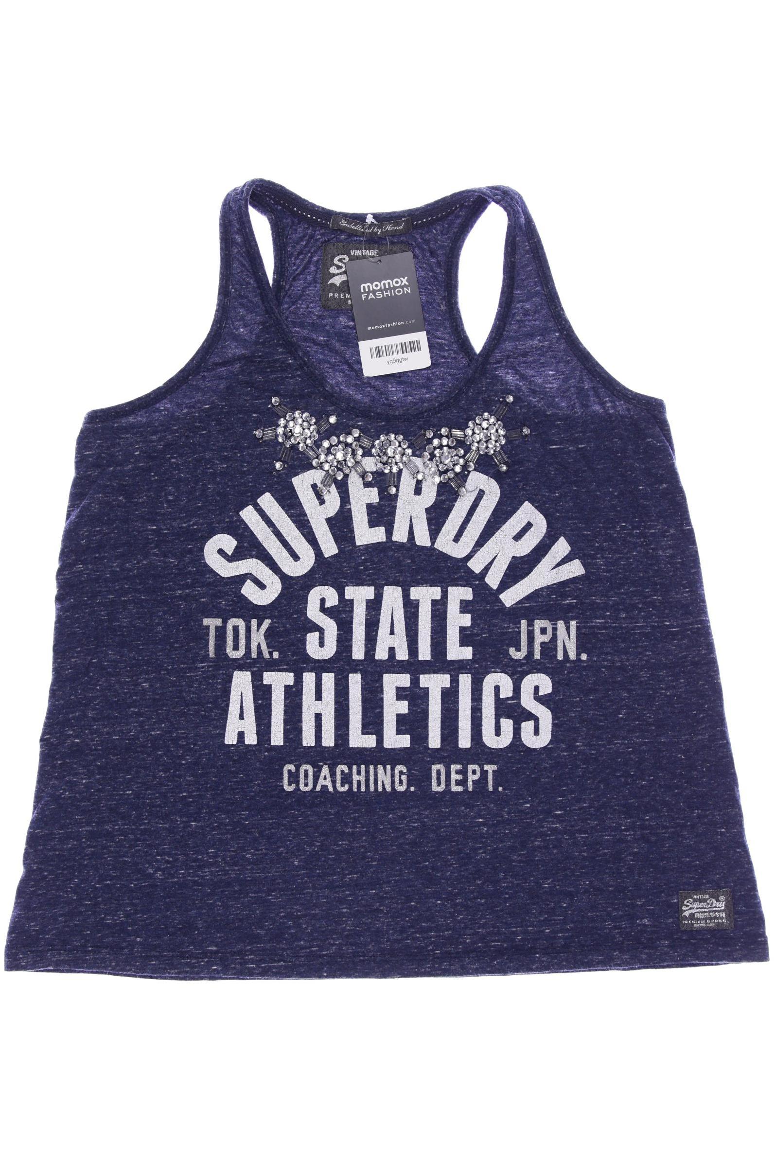 

Superdry Damen Top, marineblau