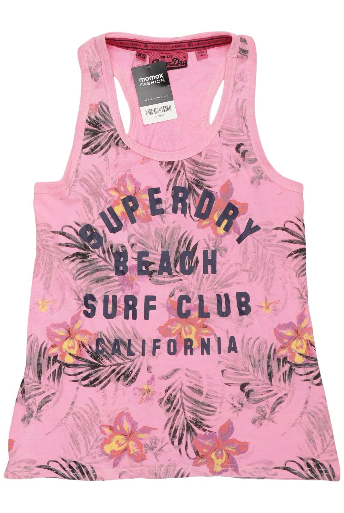 

Superdry Damen Top, pink, Gr. 34