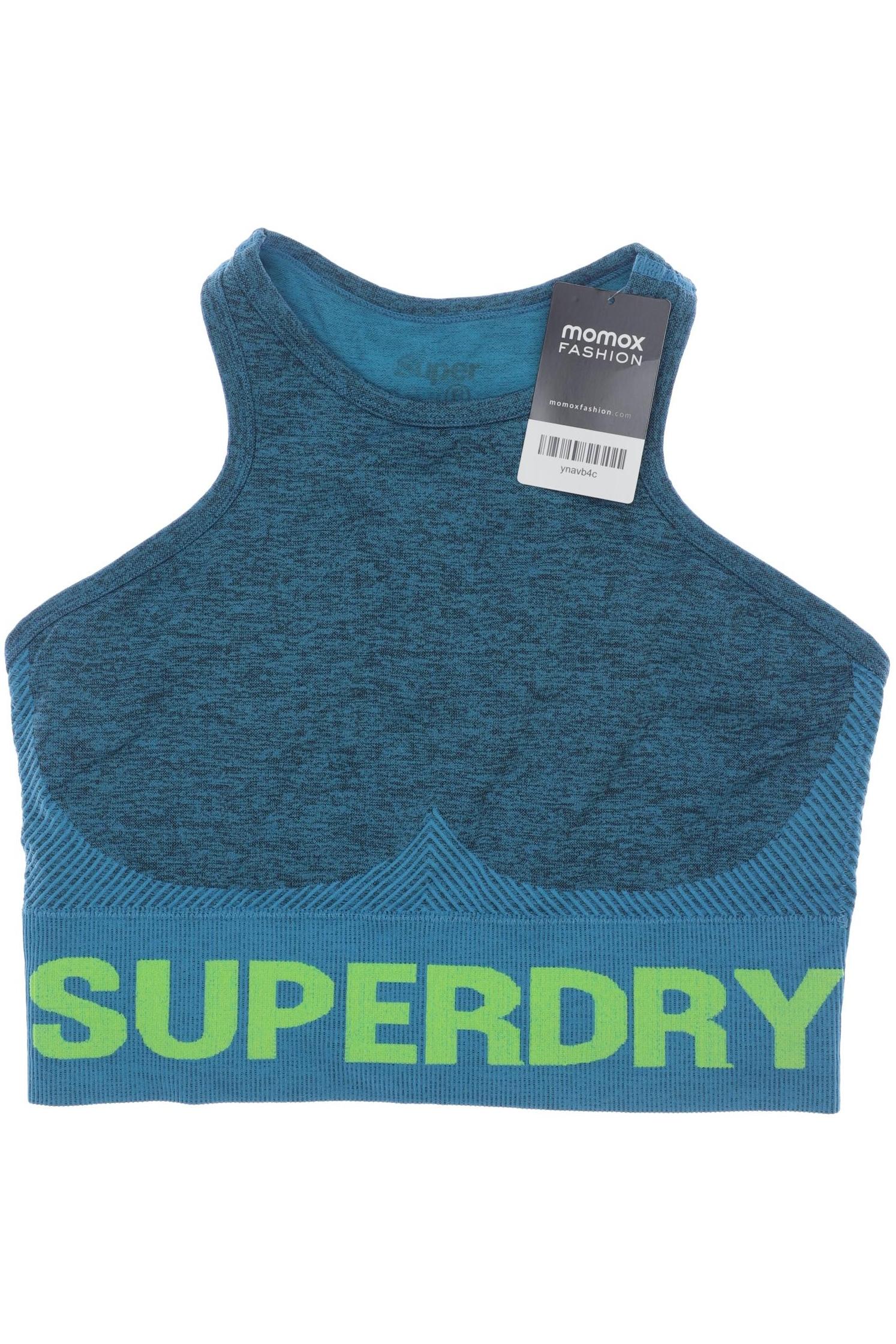 

Superdry Damen Top, türkis, Gr. 36