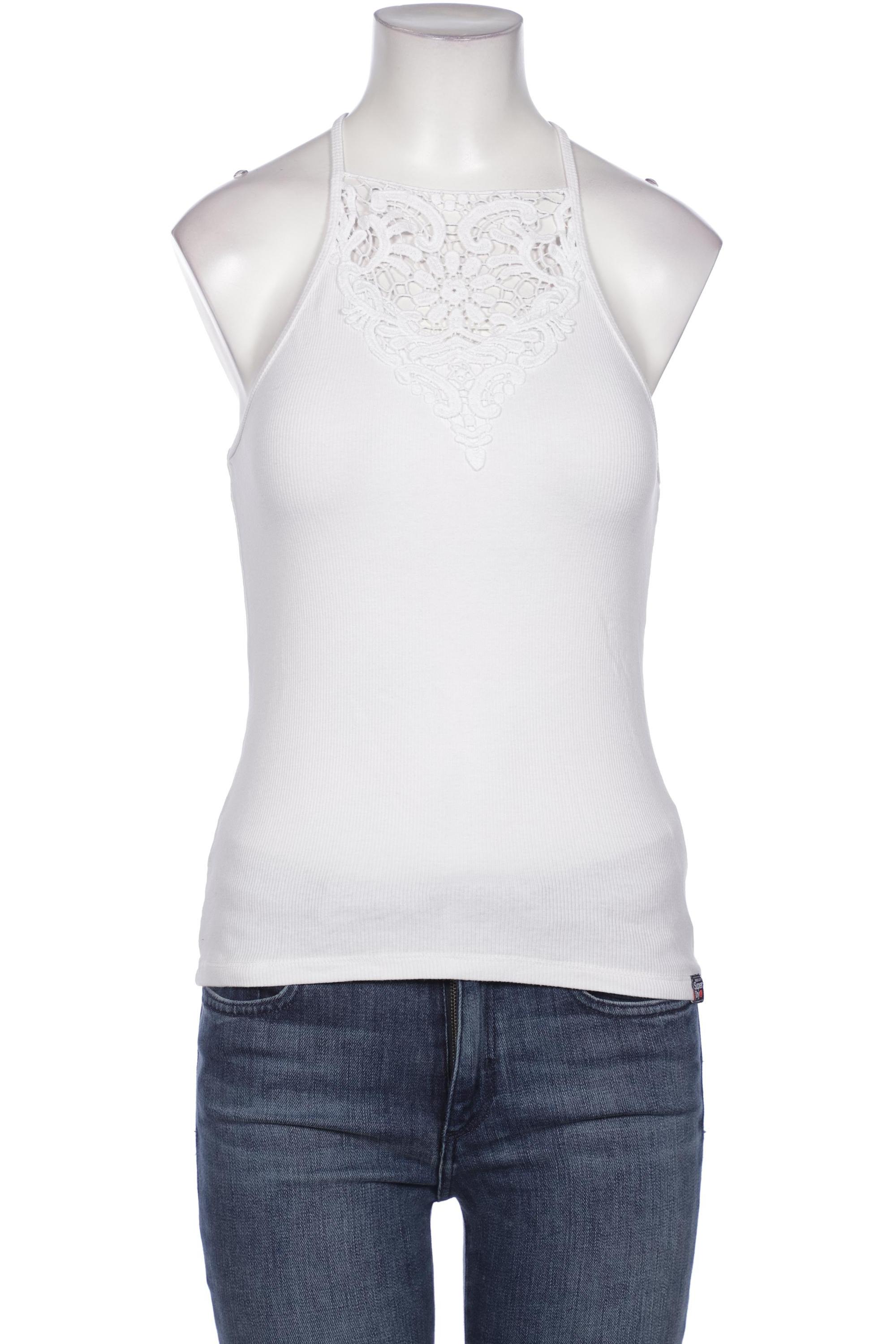 

Superdry Damen Top, weiß, Gr. 36