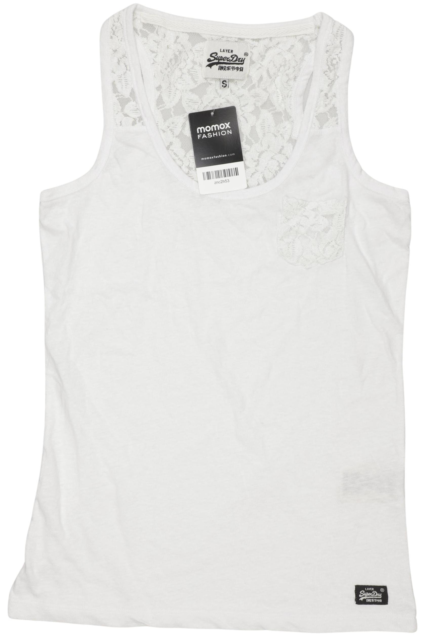 

Superdry Damen Top, weiß, Gr. 36