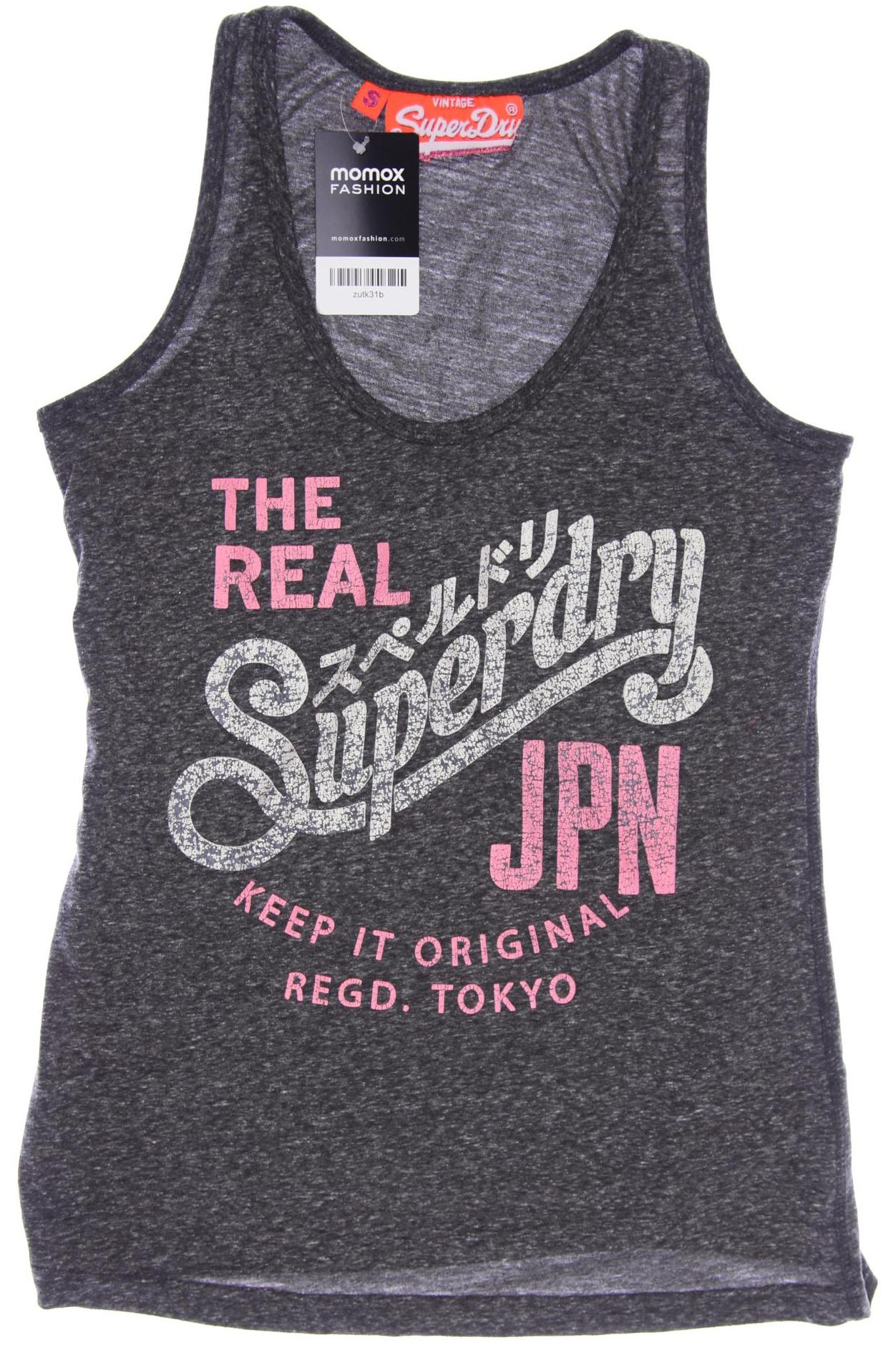 

Superdry Damen Top, grau
