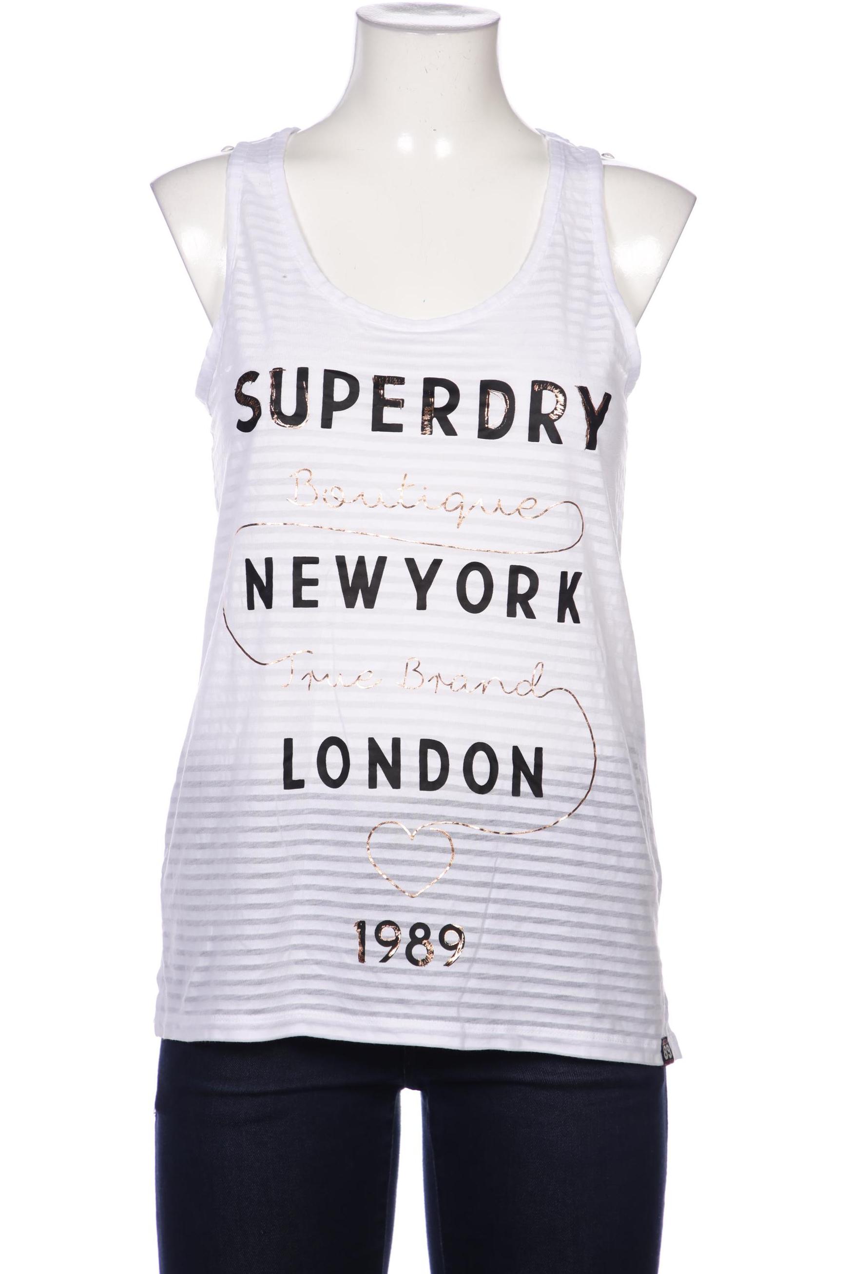 

Superdry Damen Top, weiß, Gr. 40