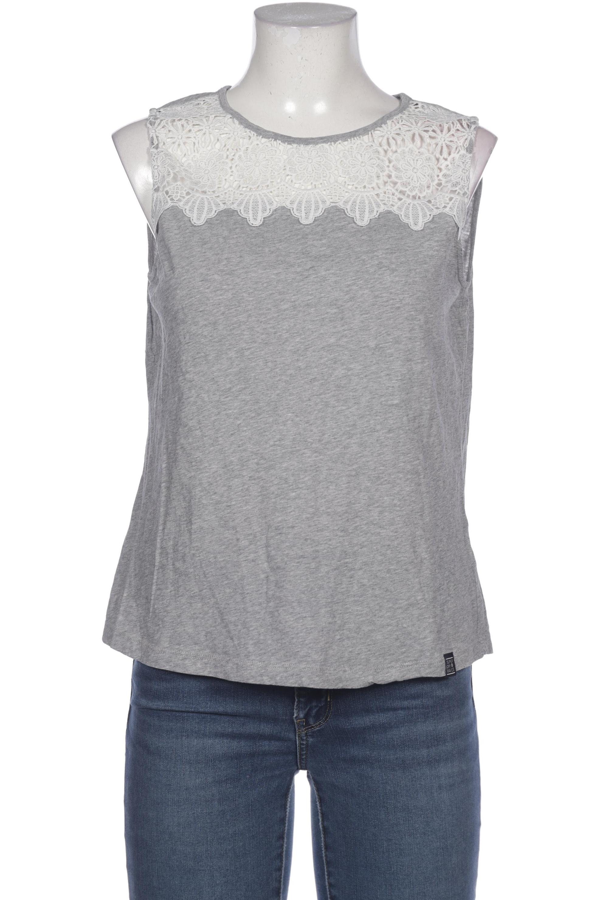 

Superdry Damen Top, grau, Gr. 42