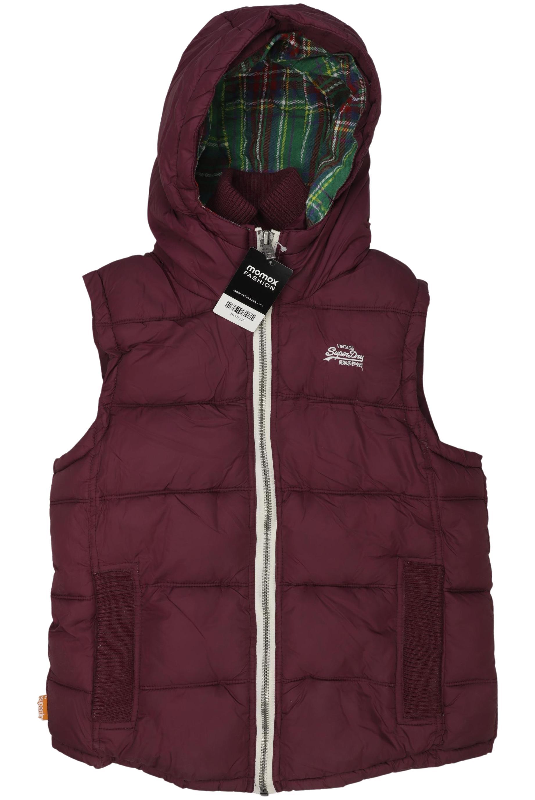 

Superdry Damen Weste, bordeaux, Gr. 42