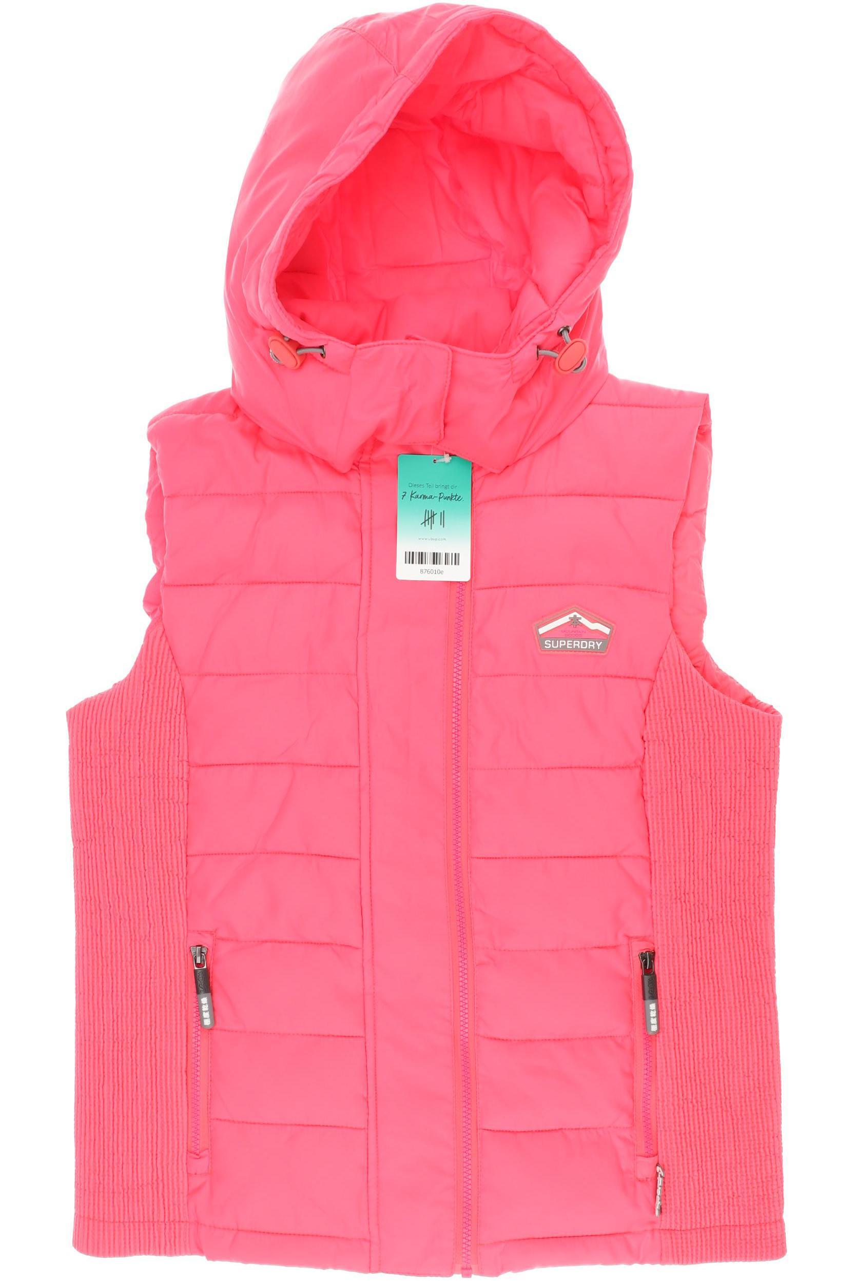 

Superdry Damen Weste, pink, Gr.