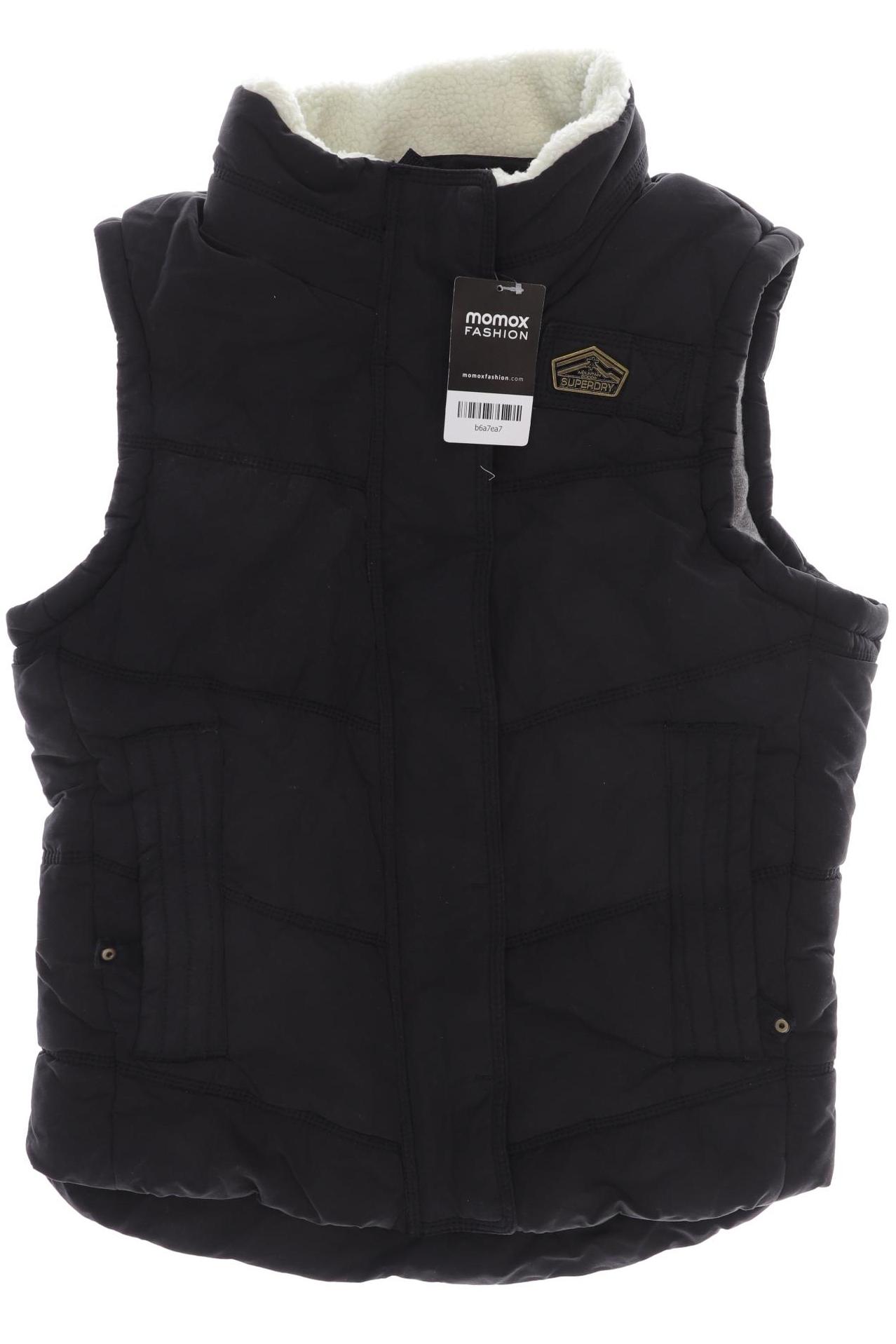 

Superdry Damen Weste, schwarz, Gr. 38