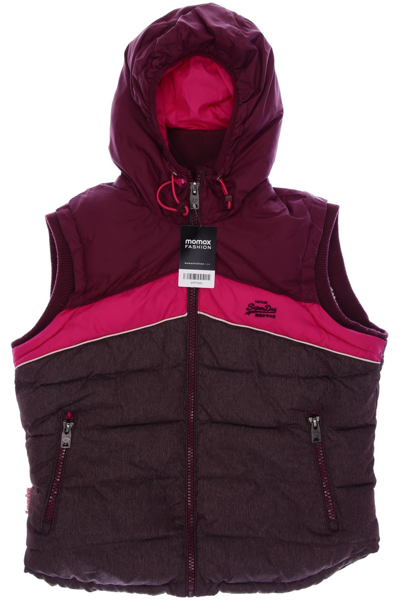 

Superdry Damen Weste, bordeaux