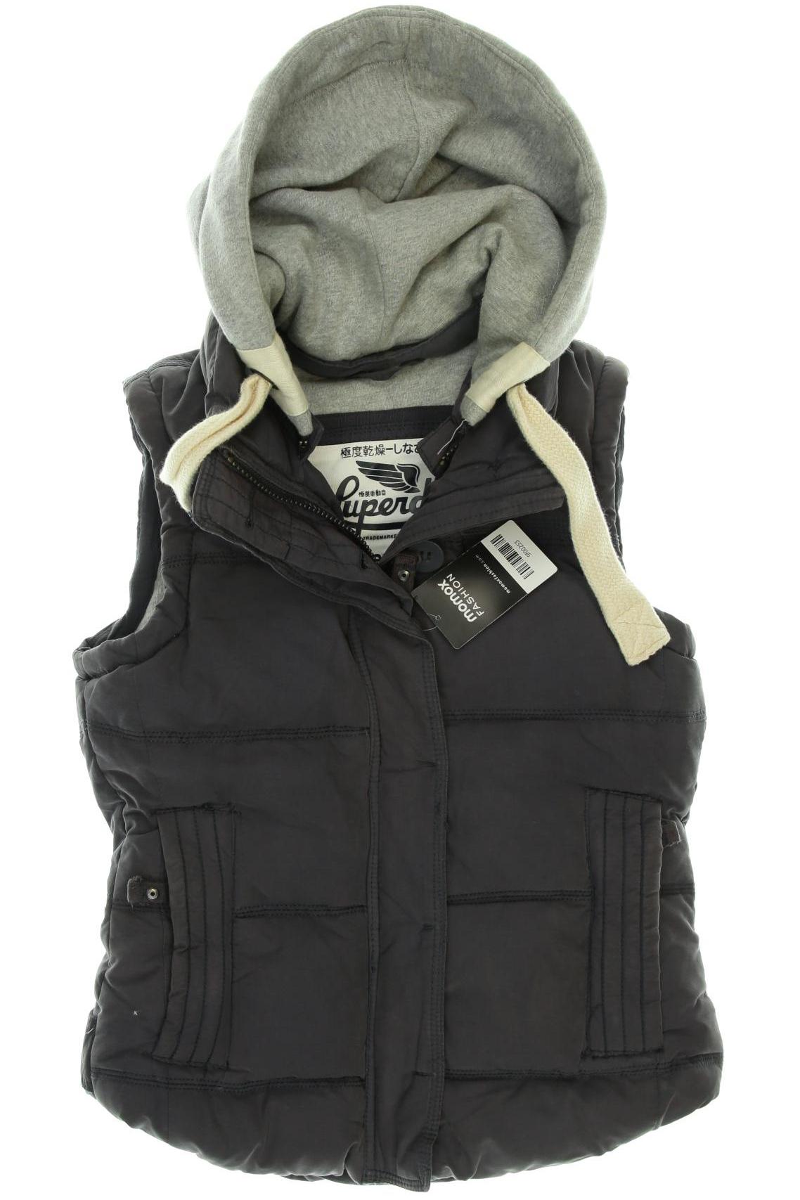 

Superdry Damen Weste, grau, Gr. 36