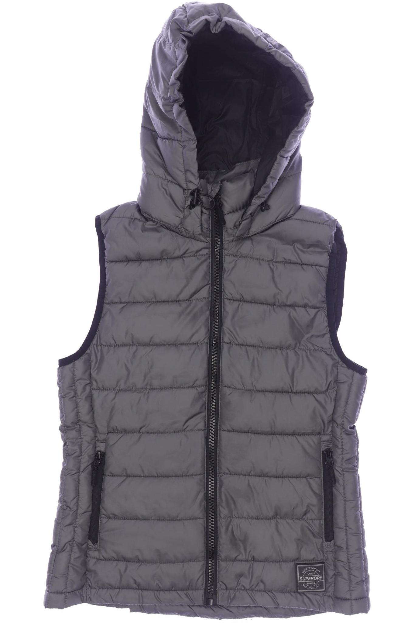 

Superdry Damen Weste, grau, Gr. 36