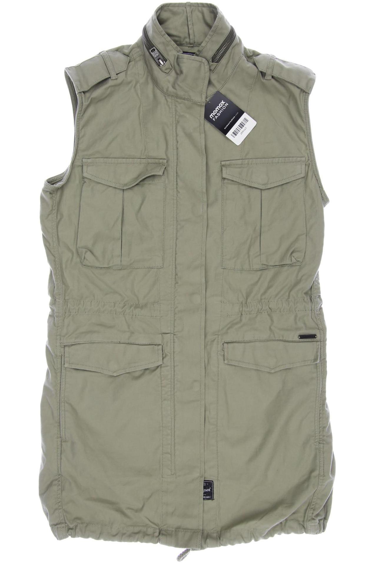 

Superdry Damen Weste, hellgrün, Gr. 38