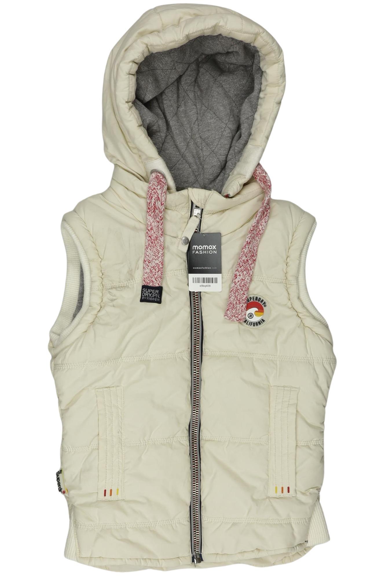 

Superdry Damen Weste, cremeweiß, Gr. 34