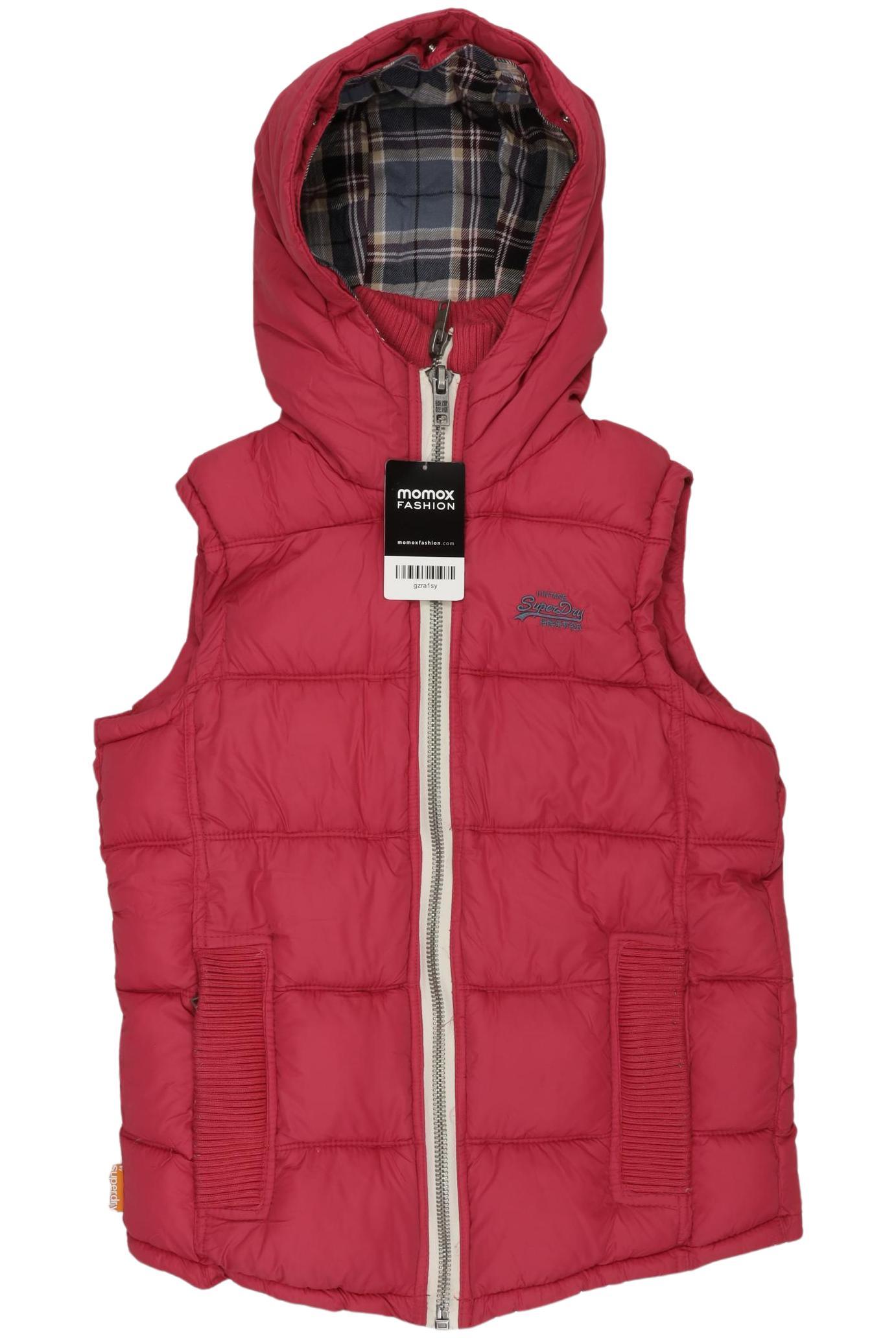 

Superdry Damen Weste, rot, Gr. 34