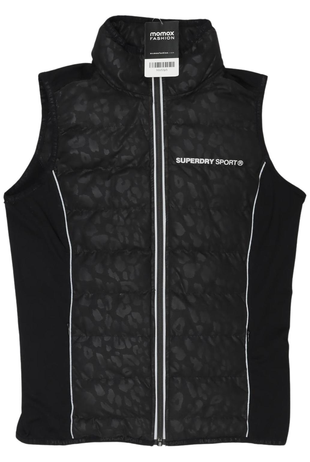 

Superdry Damen Weste, schwarz, Gr. 38