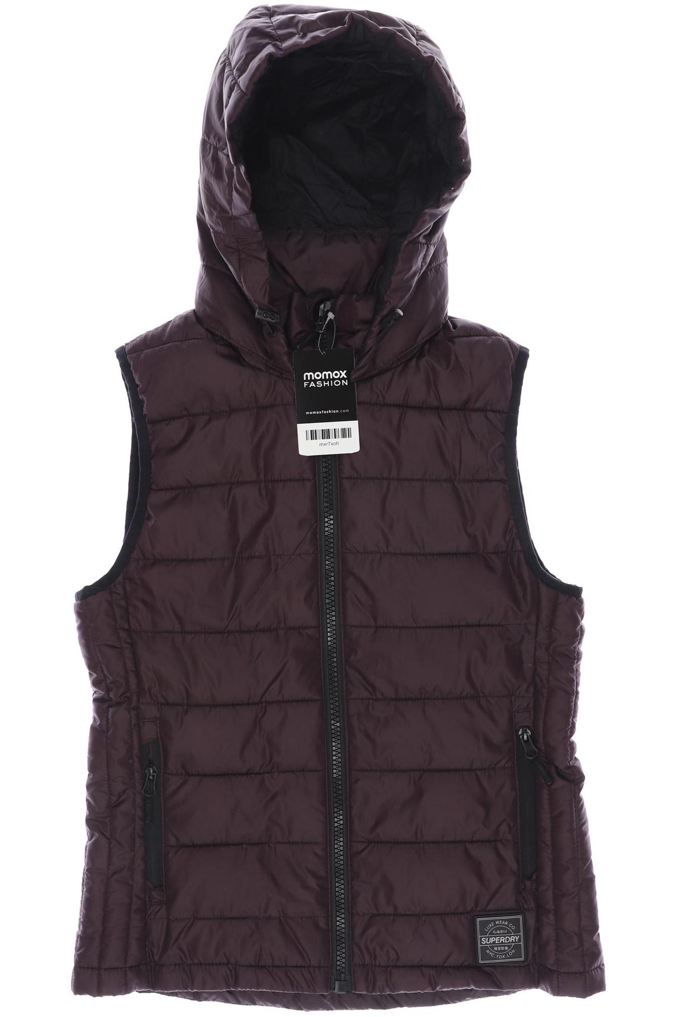 

Superdry Damen Weste, bordeaux