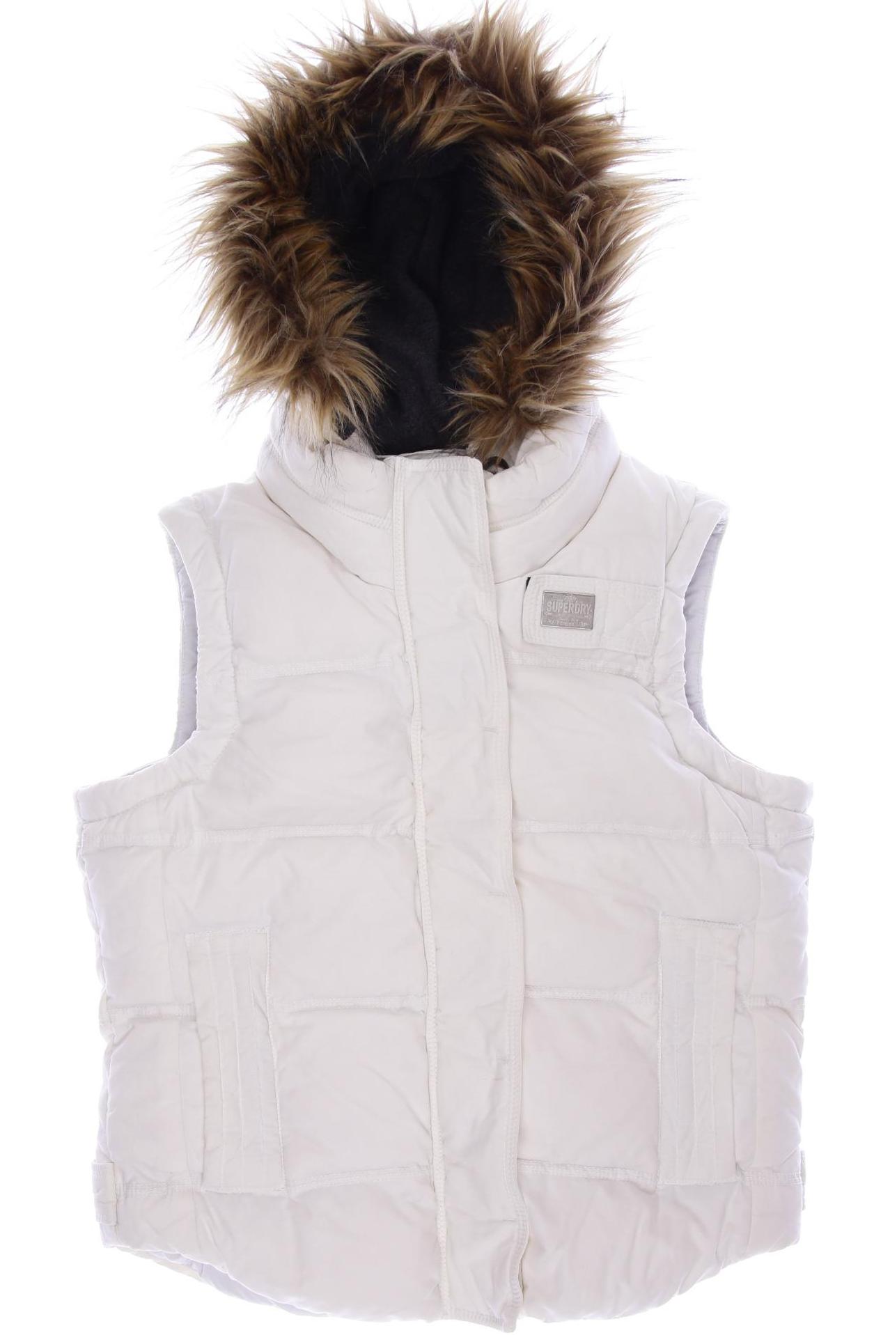 

Superdry Damen Weste, cremeweiß, Gr. 36