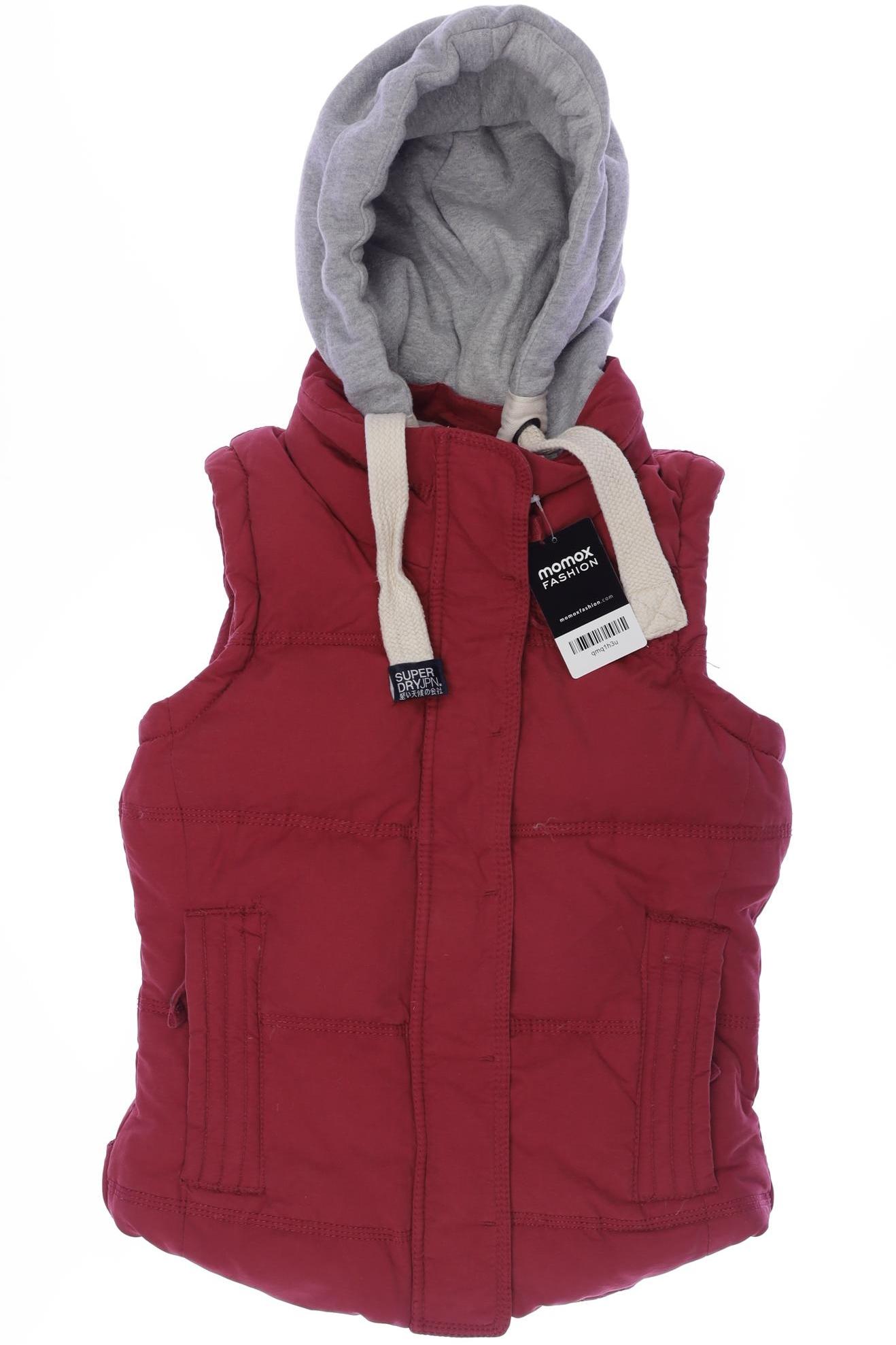 

Superdry Damen Weste, bordeaux, Gr. 34