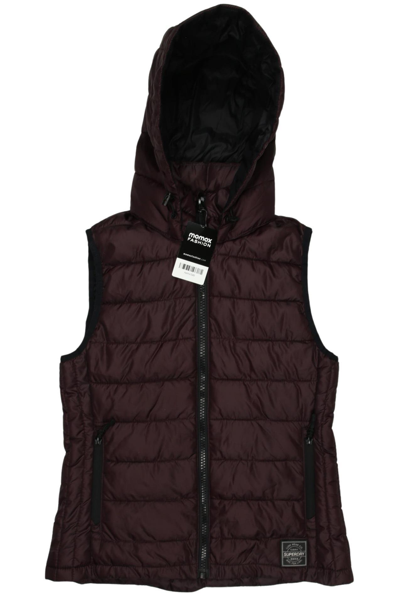 

Superdry Damen Weste, bordeaux, Gr. 36