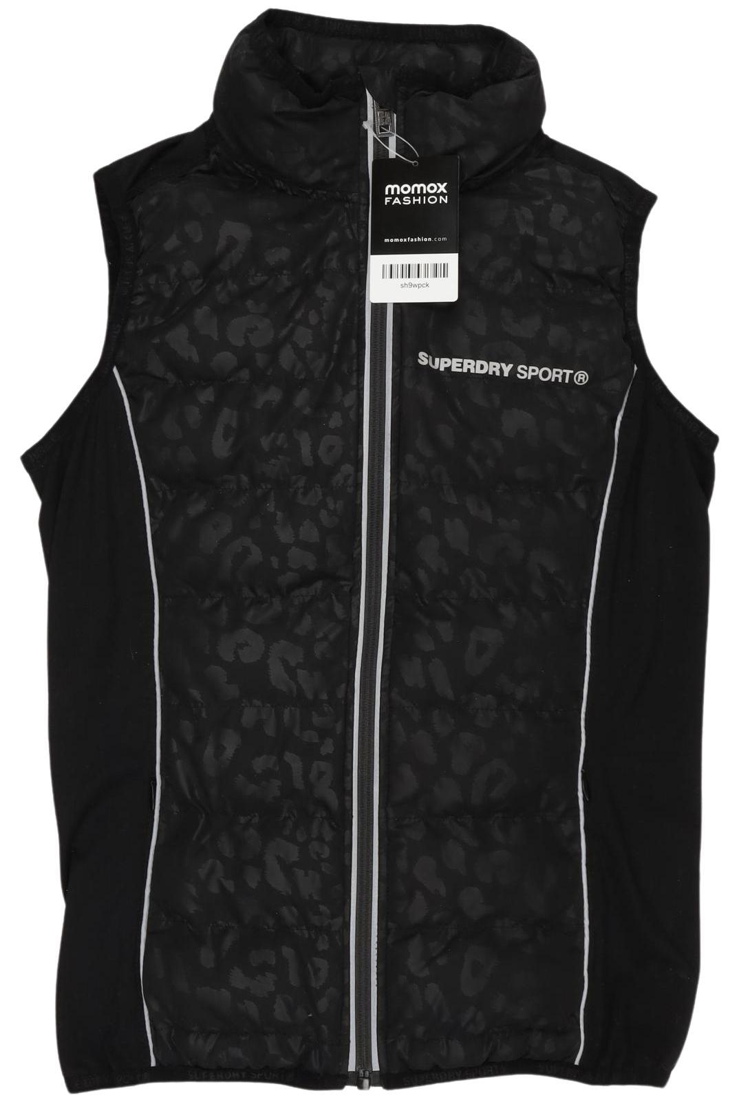 

Superdry Damen Weste, schwarz, Gr. 36