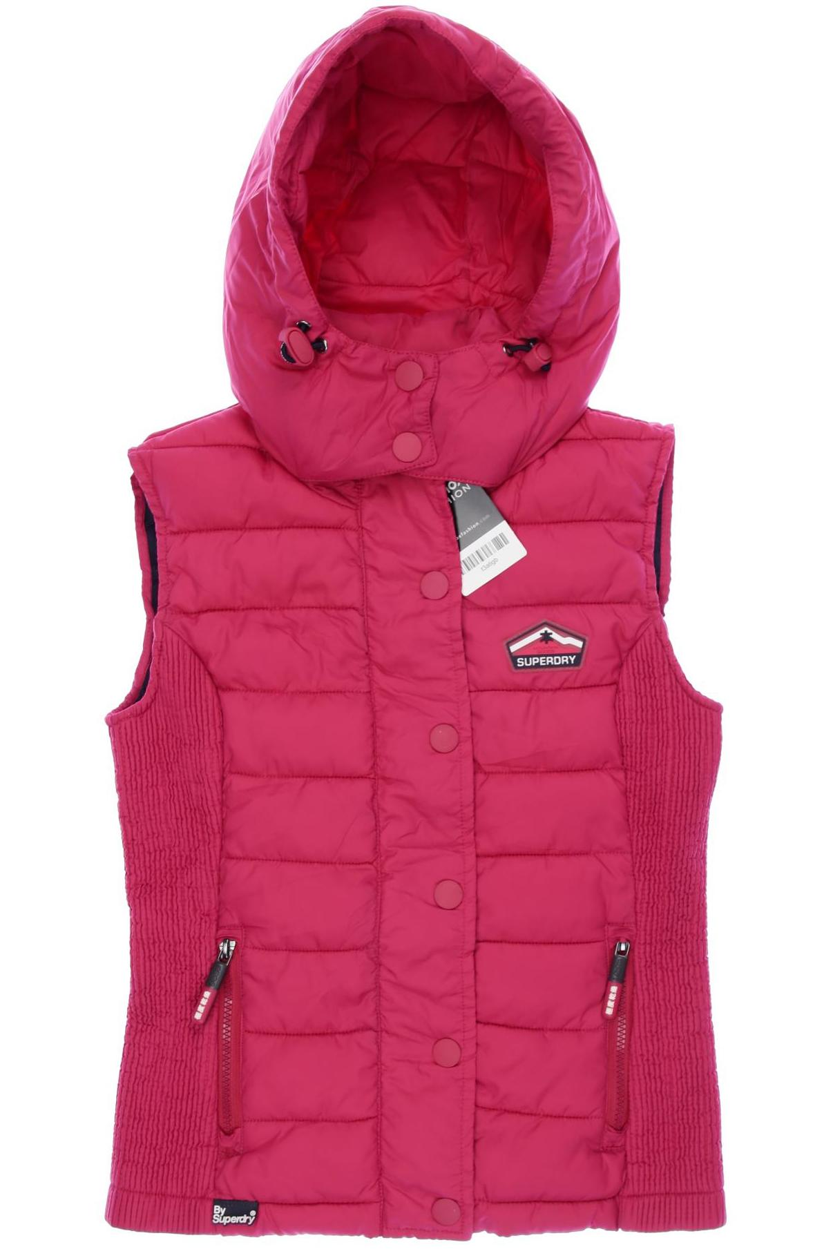 

Superdry Damen Weste, pink, Gr. 34