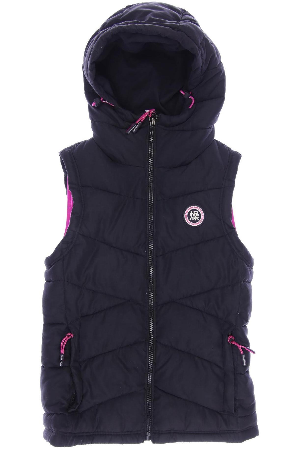 

Superdry Damen Weste, schwarz
