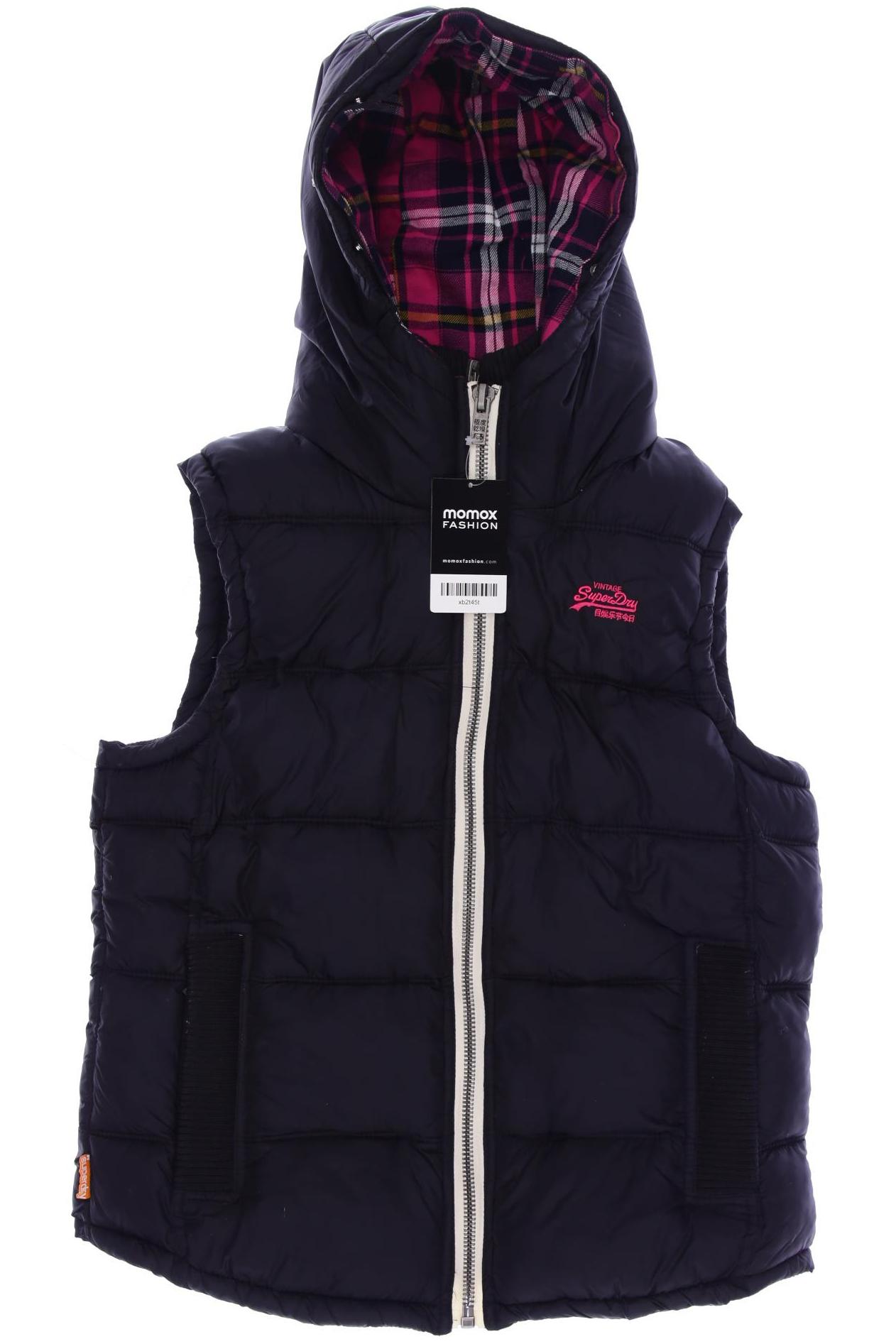 

Superdry Damen Weste, schwarz