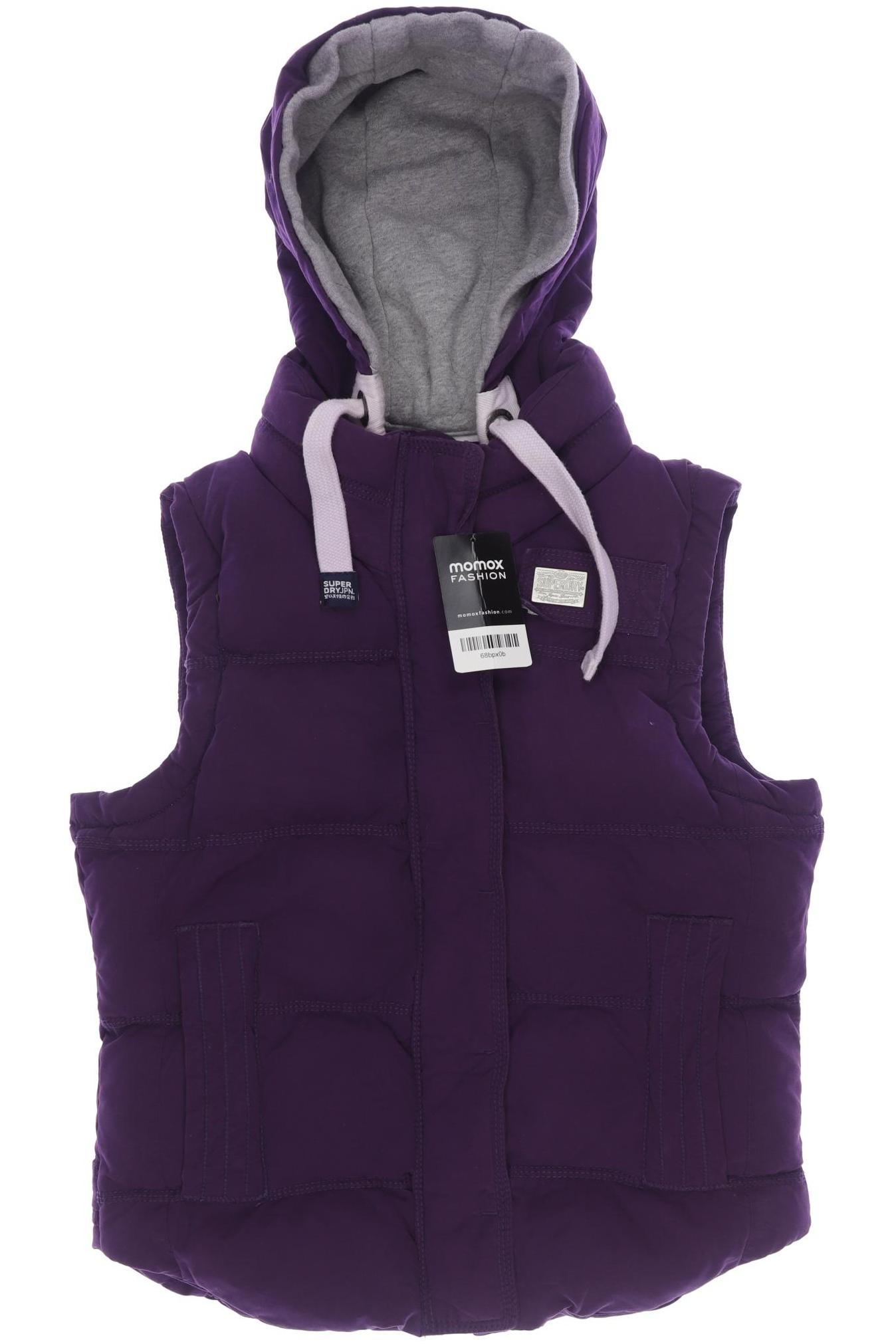 

Superdry Damen Weste, flieder, Gr. 36
