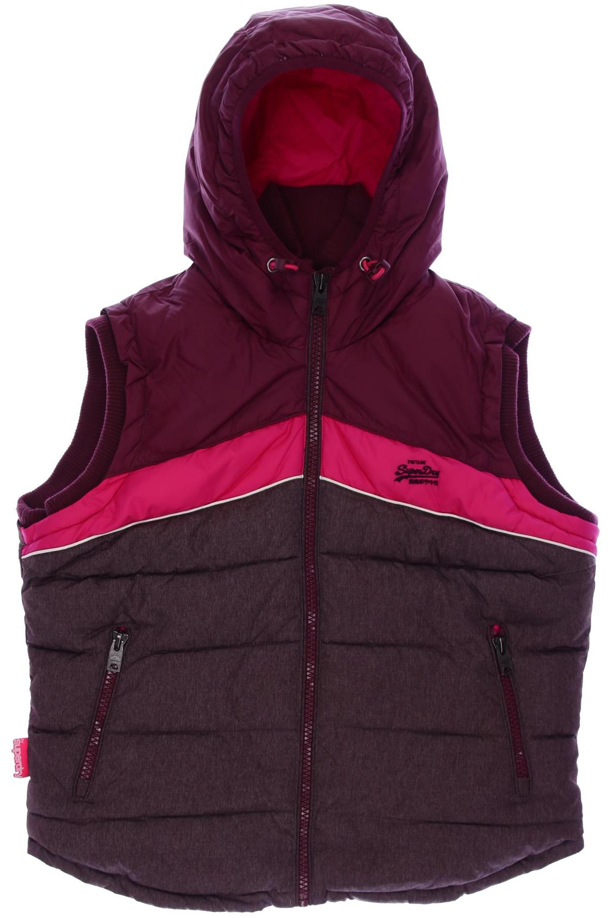 

Superdry Damen Weste, bordeaux