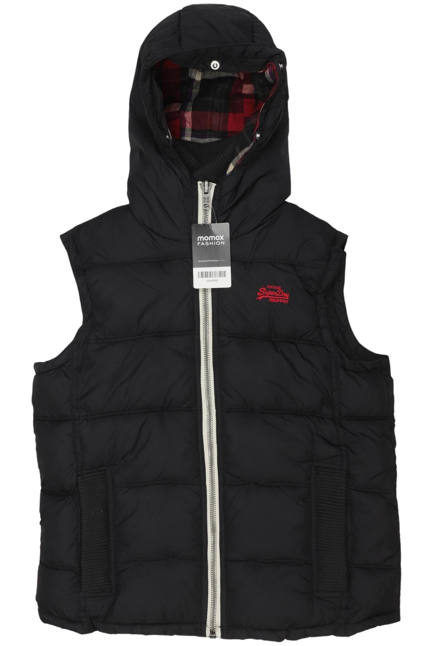 

Superdry Damen Weste, schwarz, Gr. 38