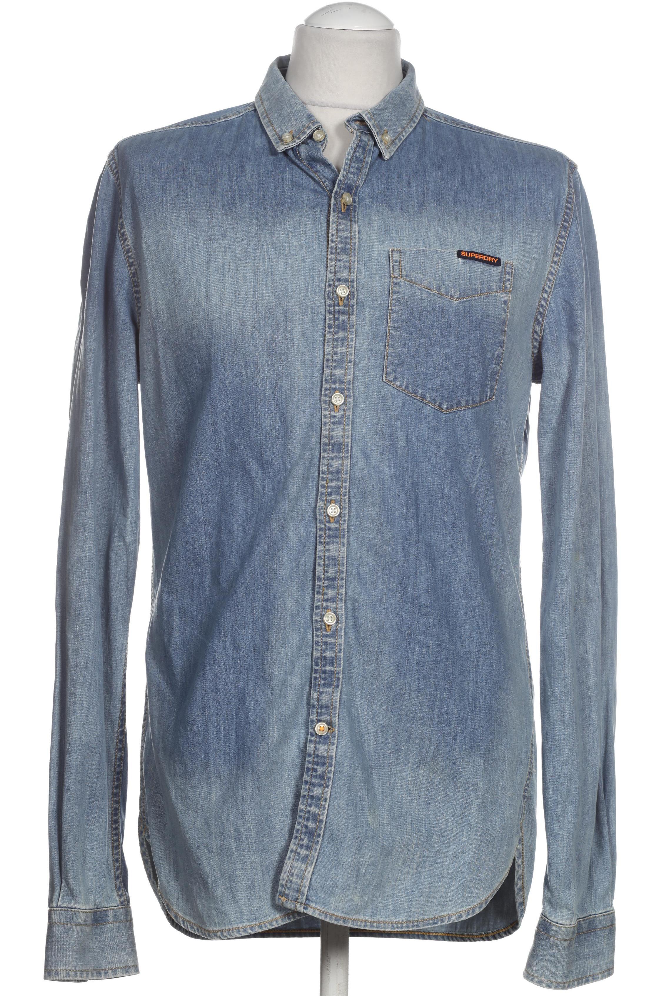 

Superdry Herren Hemd, blau, Gr.