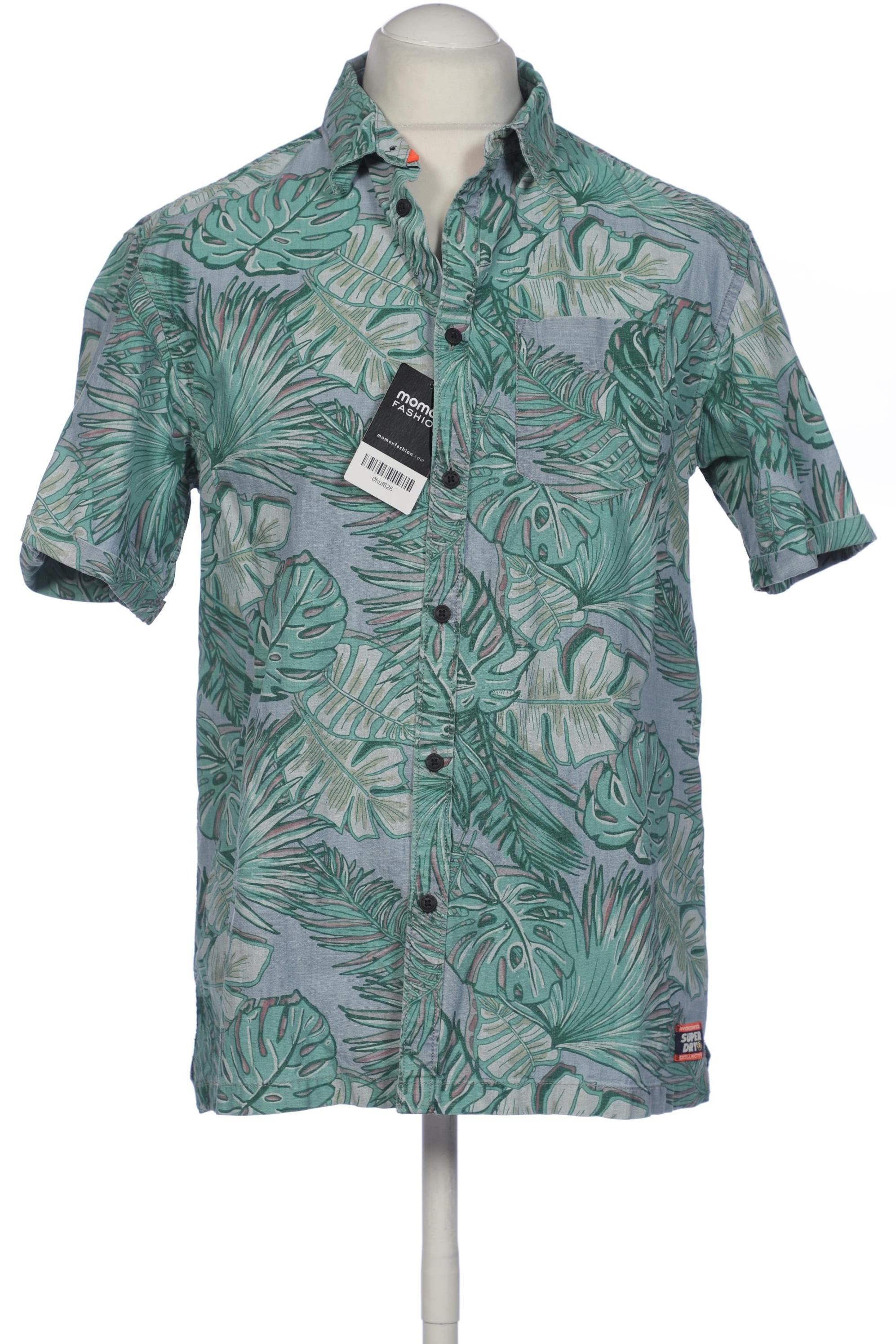 

Superdry Herren Hemd, türkis, Gr. 48