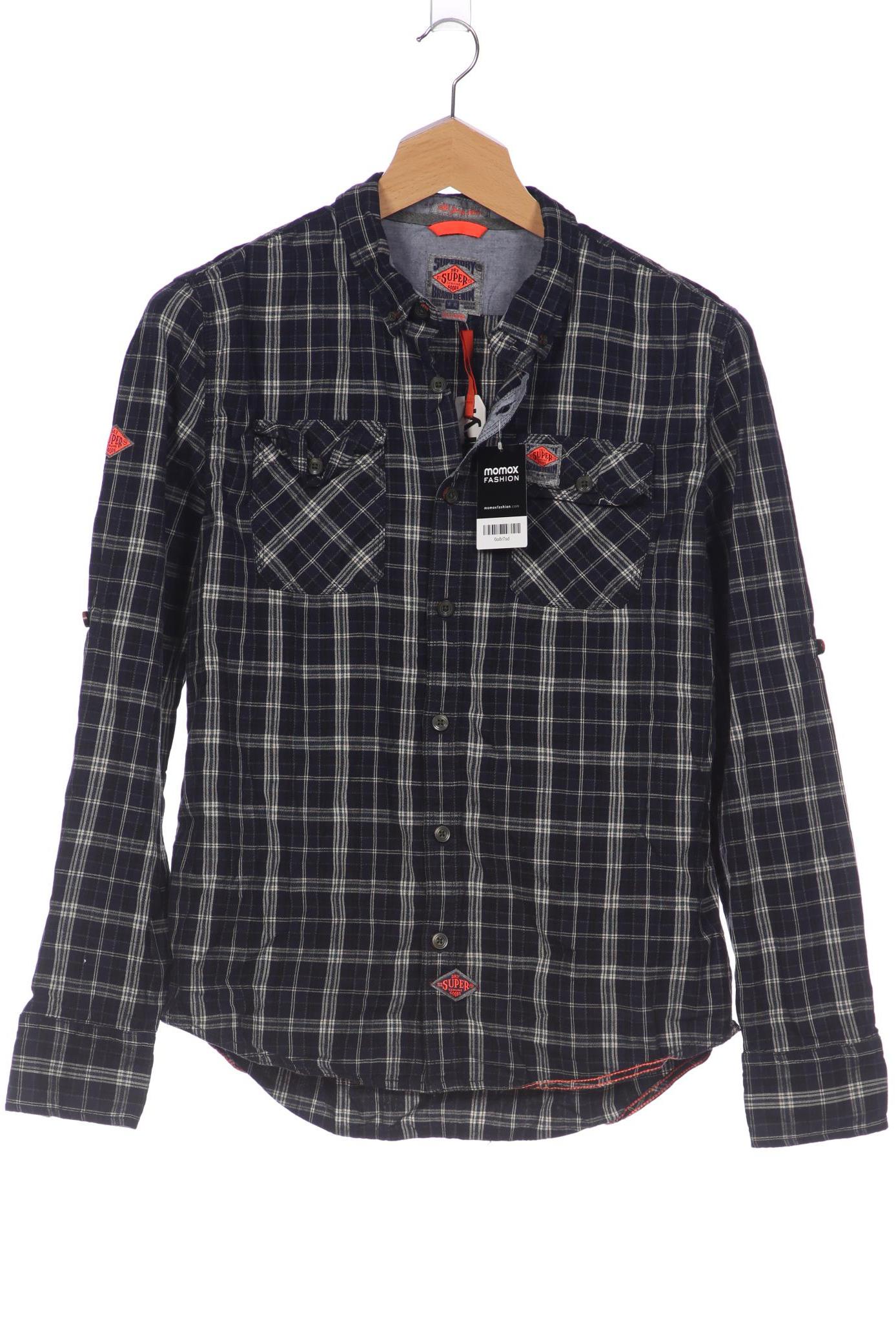 

Superdry Herren Hemd, marineblau, Gr. 56