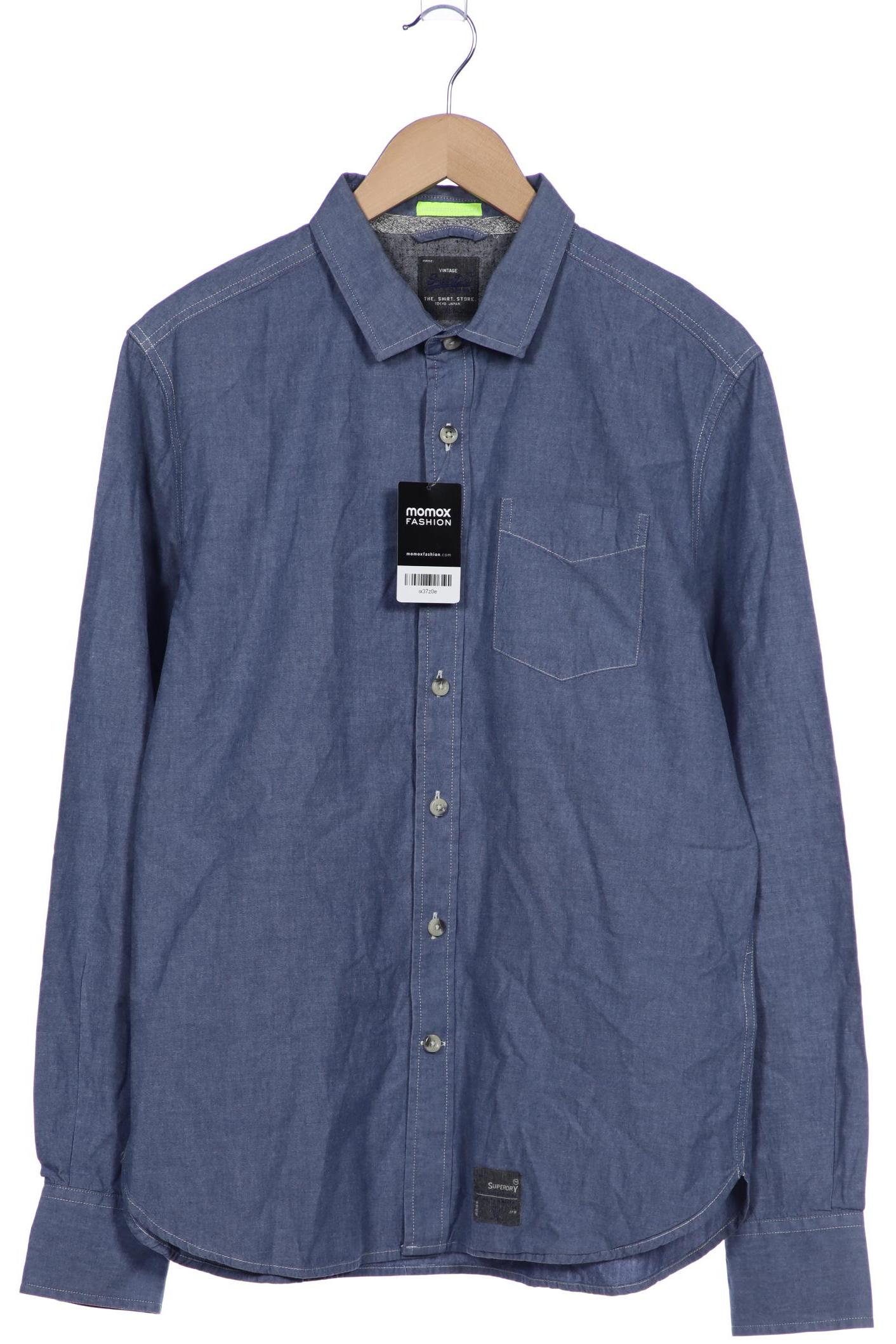 

Superdry Herren Hemd, blau, Gr. 56