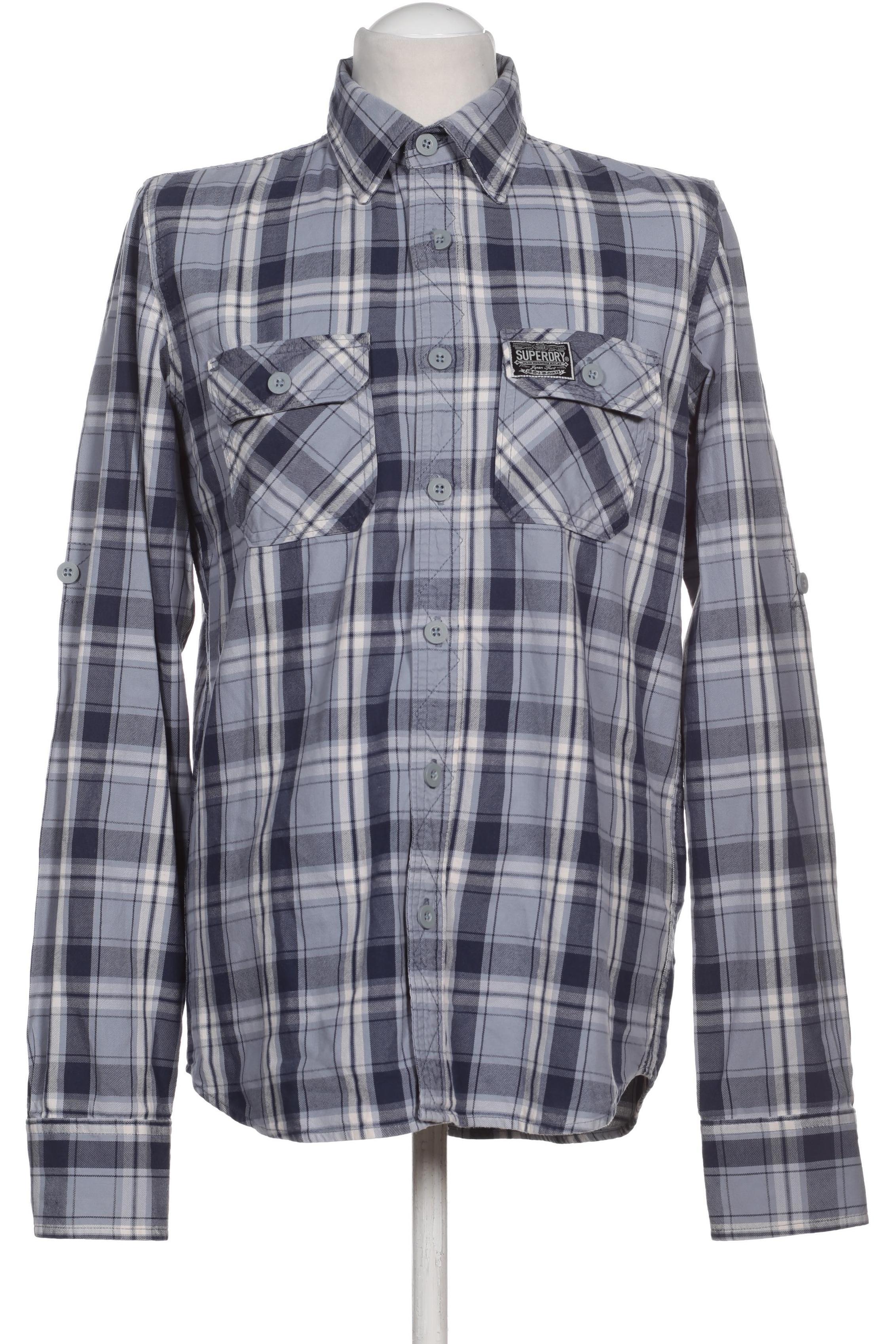 

Superdry Herren Hemd, blau, Gr.