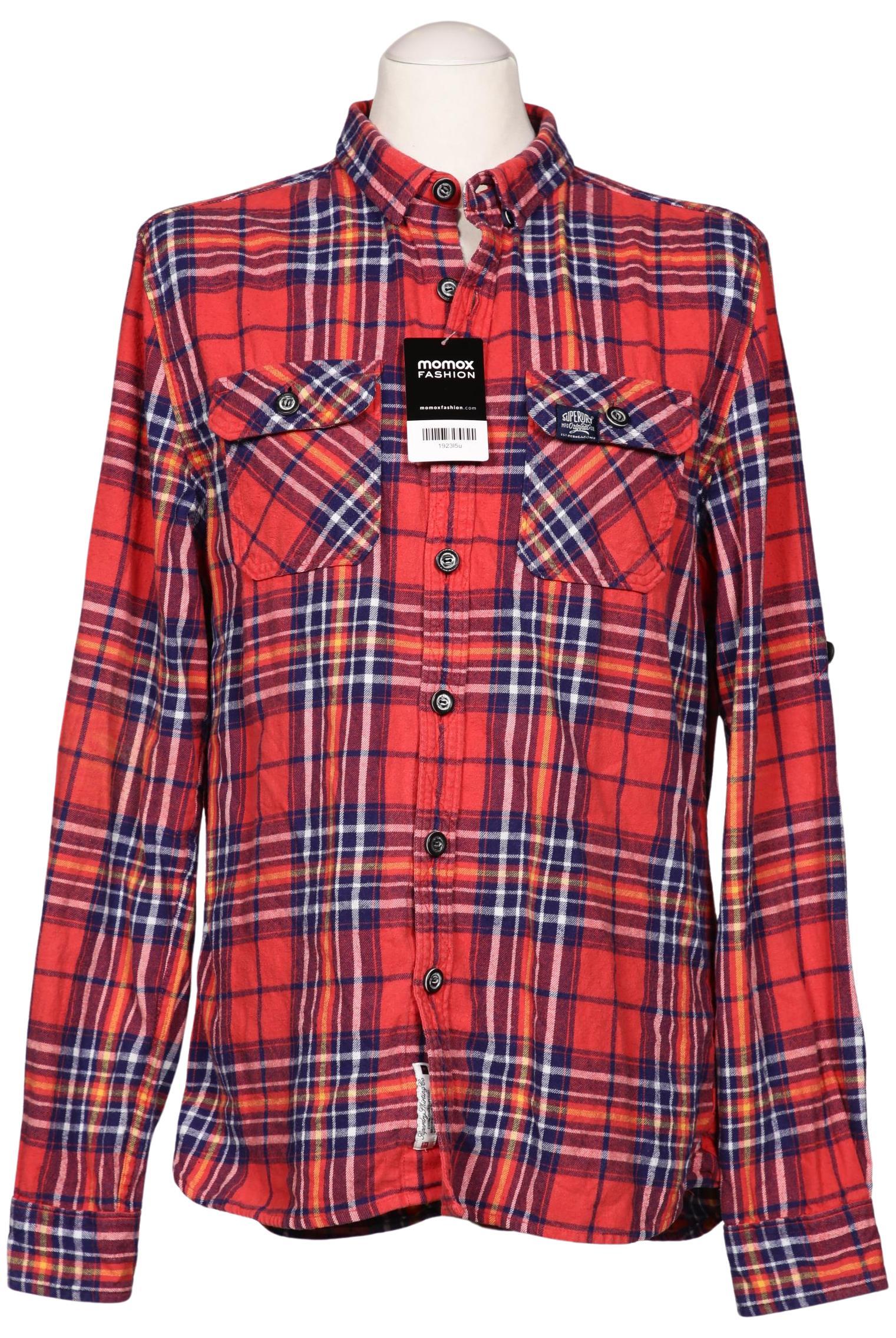 

Superdry Herren Hemd, rot, Gr. 54