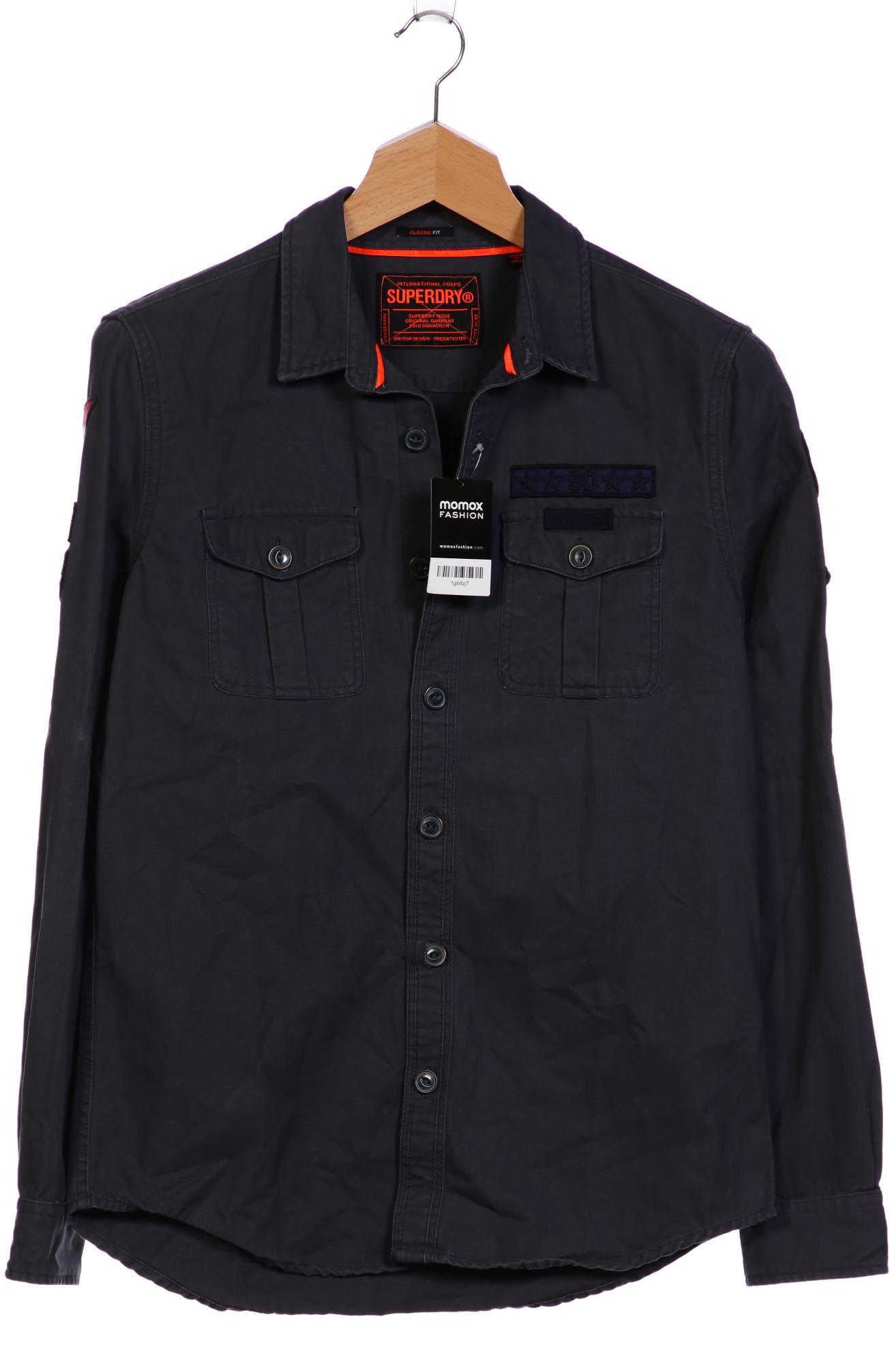

Superdry Herren Hemd, marineblau, Gr. 58