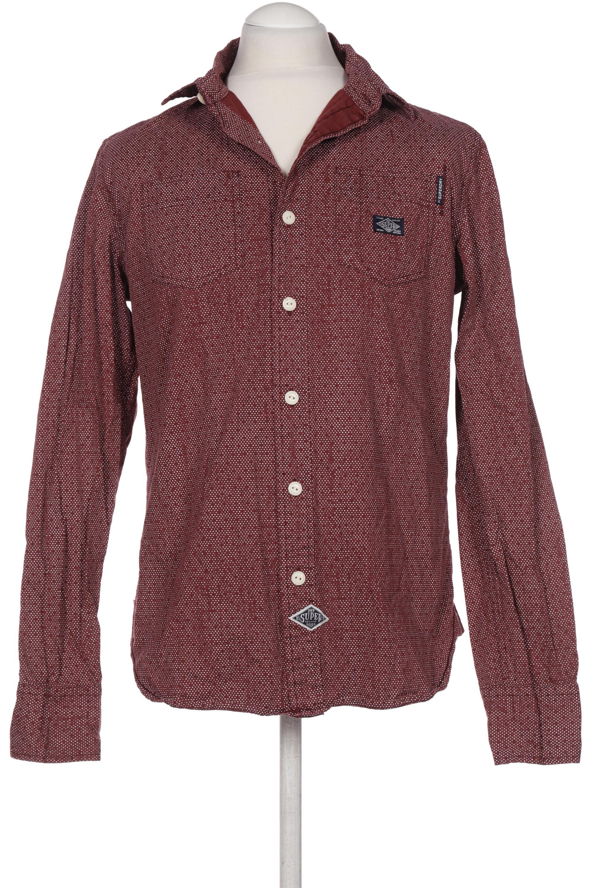 

Superdry Herren Hemd, bordeaux